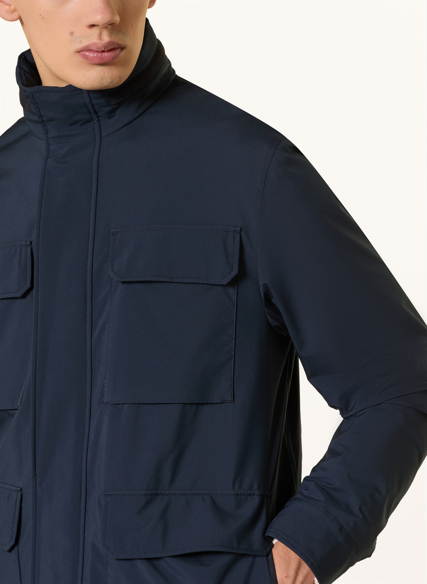 PAUL & SHARK Veldjas: DONKERBLAUW