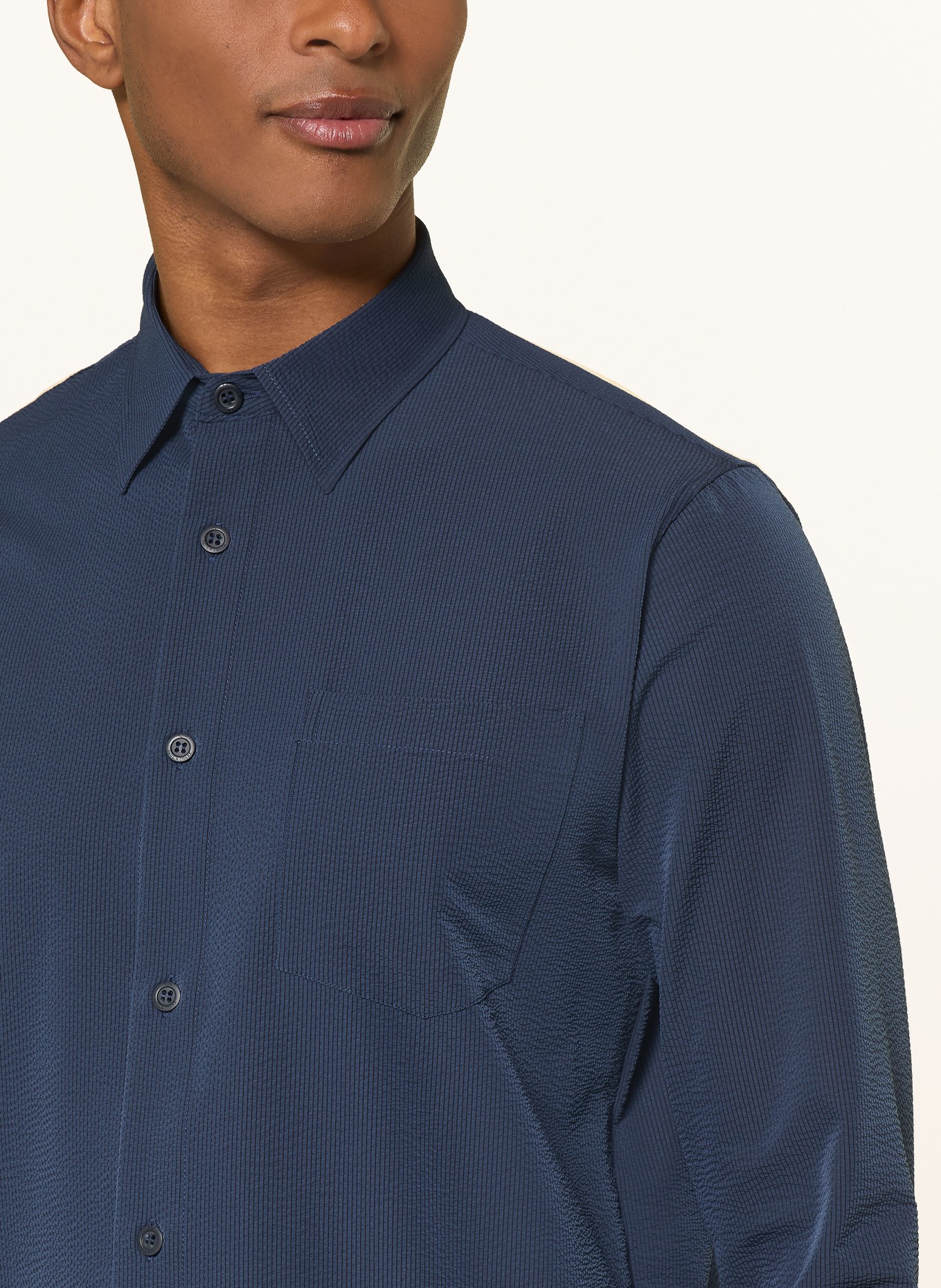 PAUL & SHARK Hemd Regular Fit: DUNKELBLAU