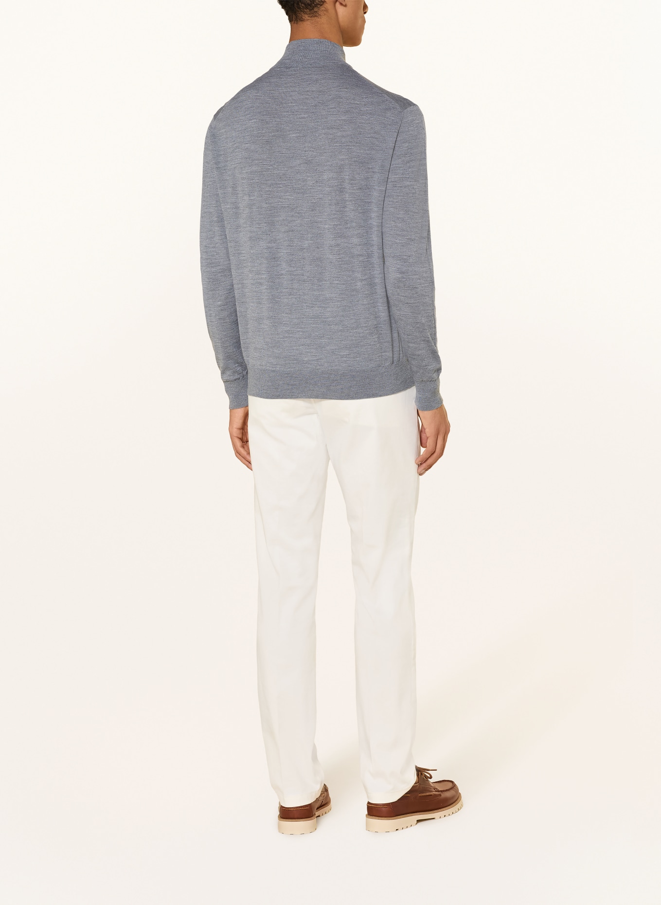 PAUL & SHARK Troyer en laine mérinos: GRIS