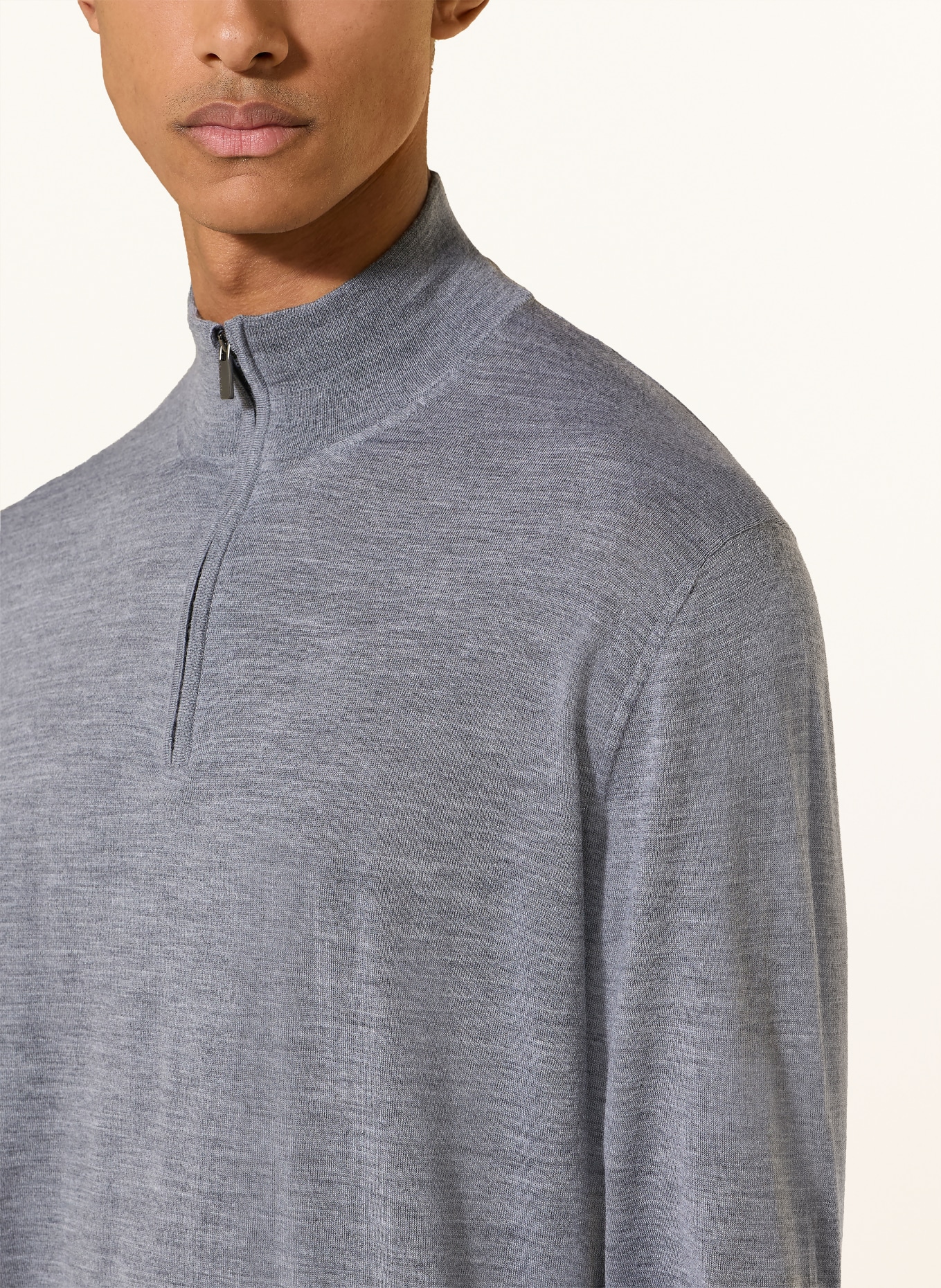 PAUL & SHARK Troyer en laine mérinos: GRIS