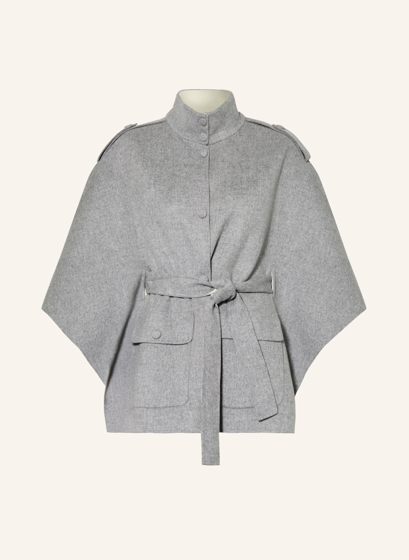 Mackage Wollen jas HENRIETTA met 3/4-mouwen: GRIJS