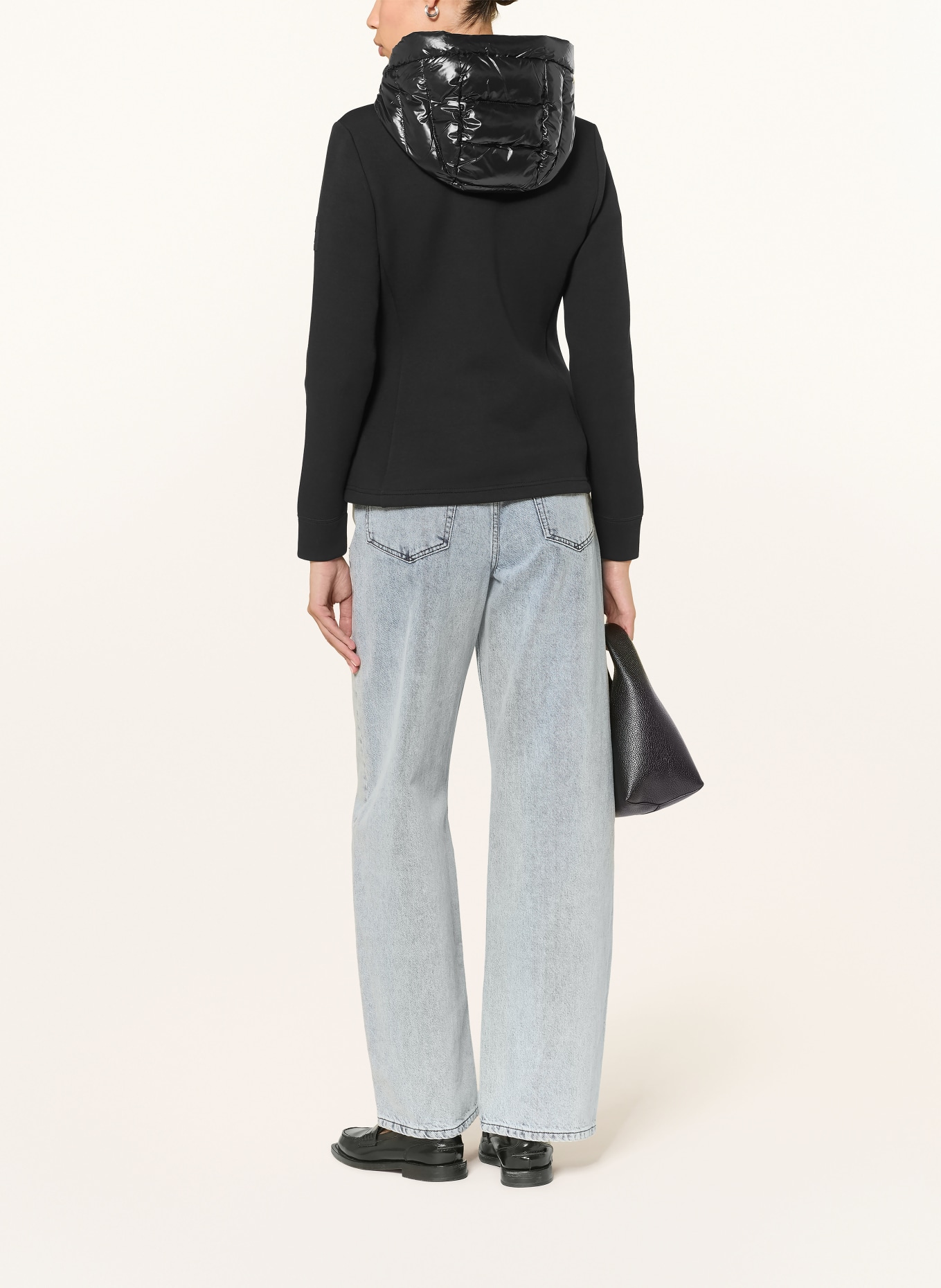 Mackage AGATHA-donsjack van gemengde materialen: ZWART