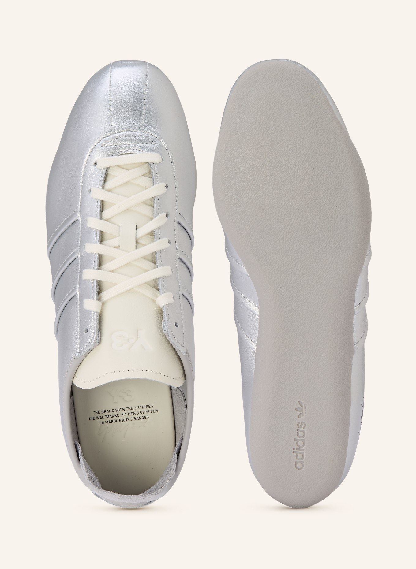 Y-3 Baskets Y-3 TOKYO: ARGENT