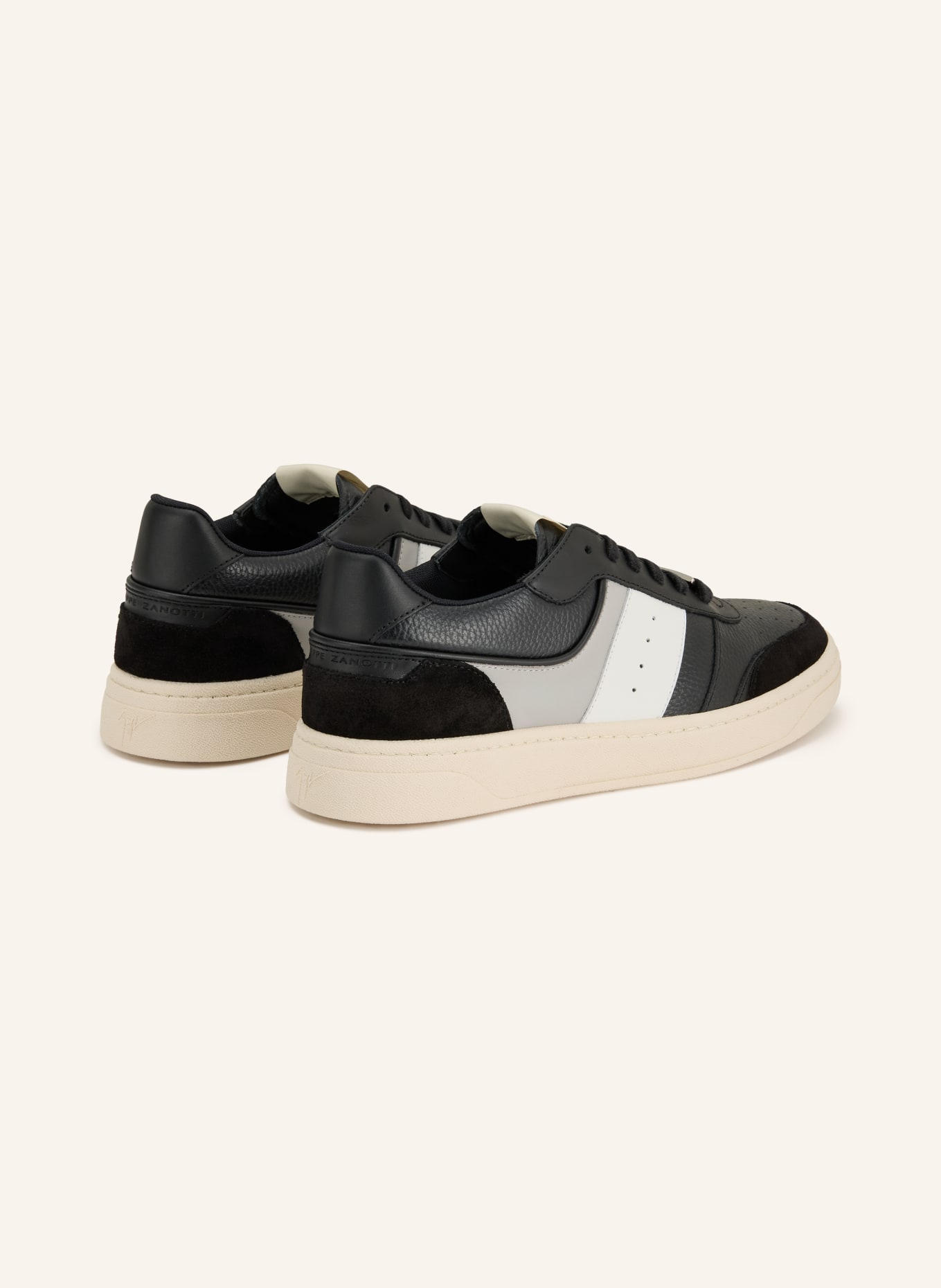 GIUSEPPE ZANOTTI DESIGN Sneaker GZ94: ZWART / GRIJS / WIT