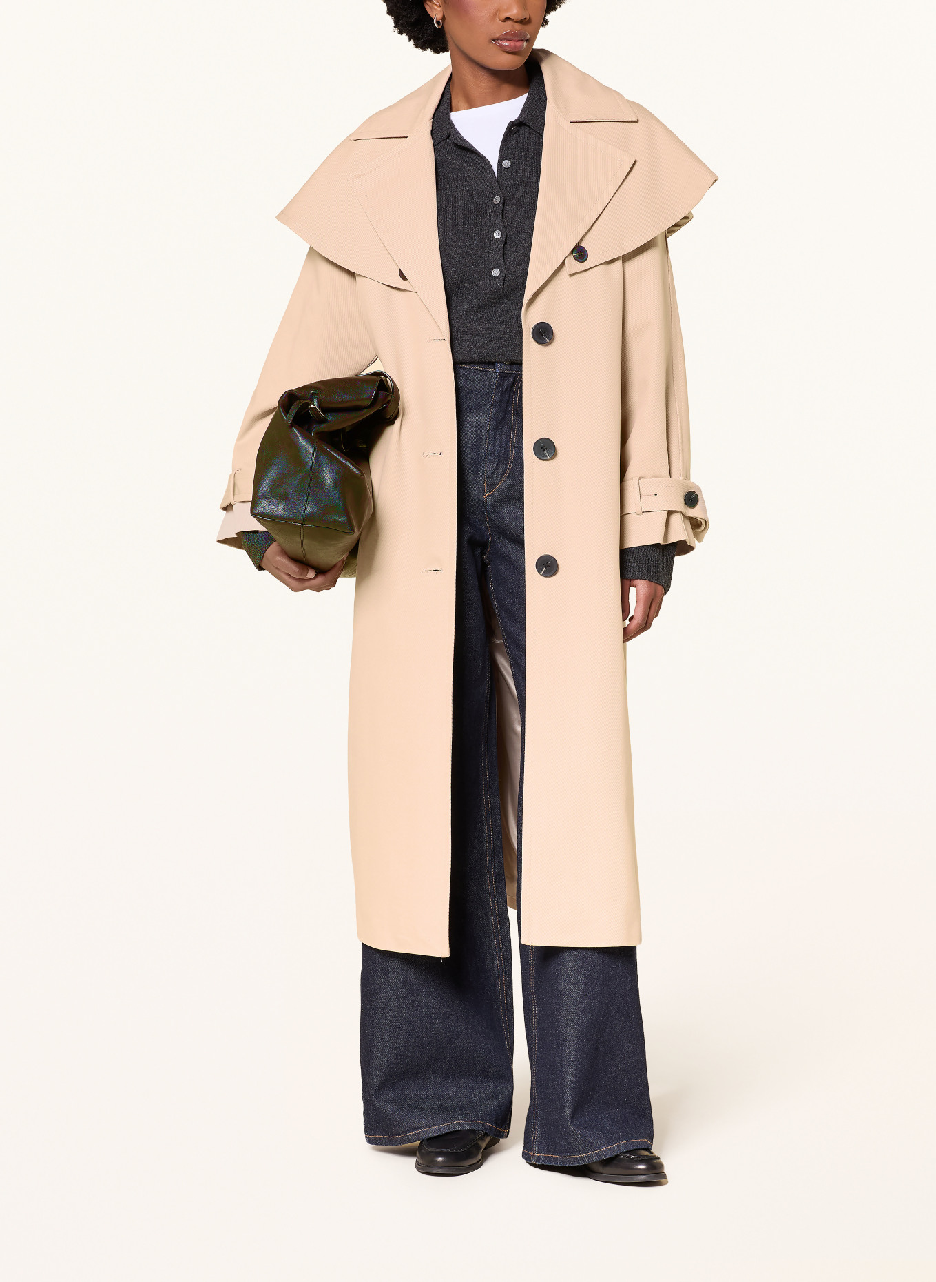 InWear Trenchcoat HALLIEIW: BÉŽOVÁ