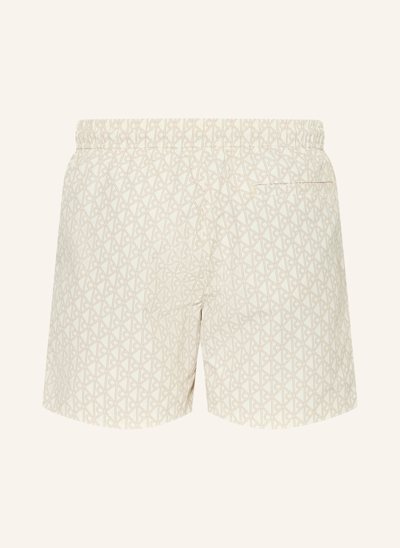 Calvin Klein zwemshort: ECRU / LICHTBRUIN