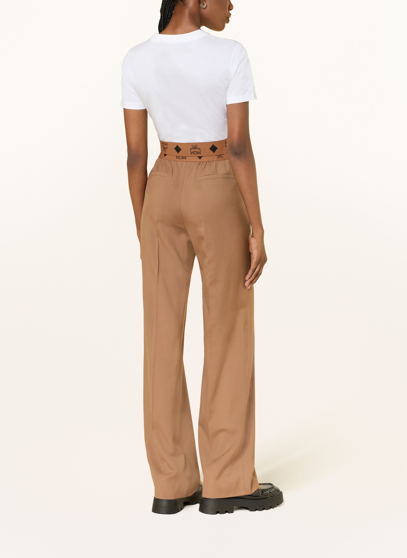 MCM Spodnie: JASNOBRĄZOWY