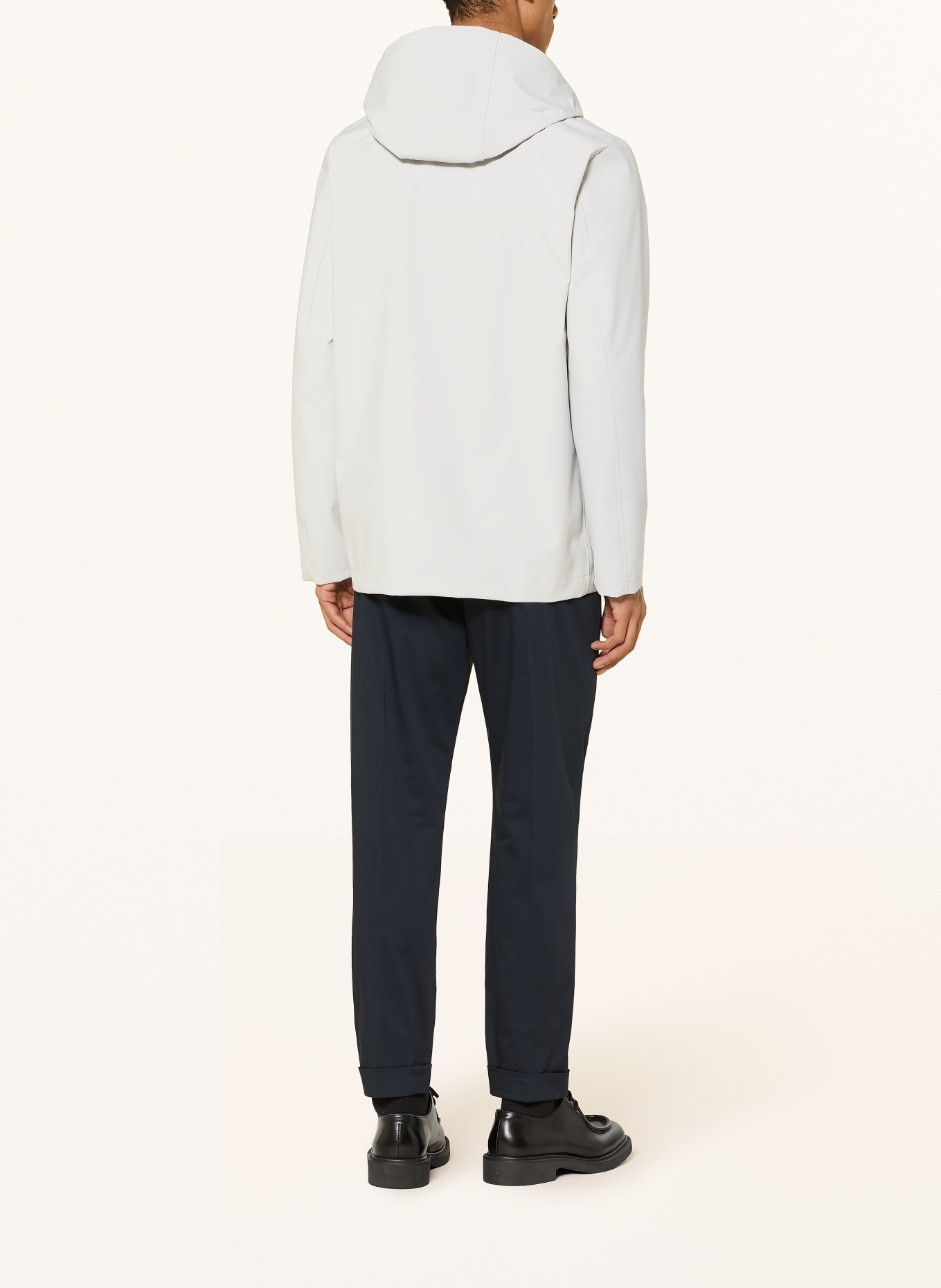 Fay jacket: LIGHT GRAY