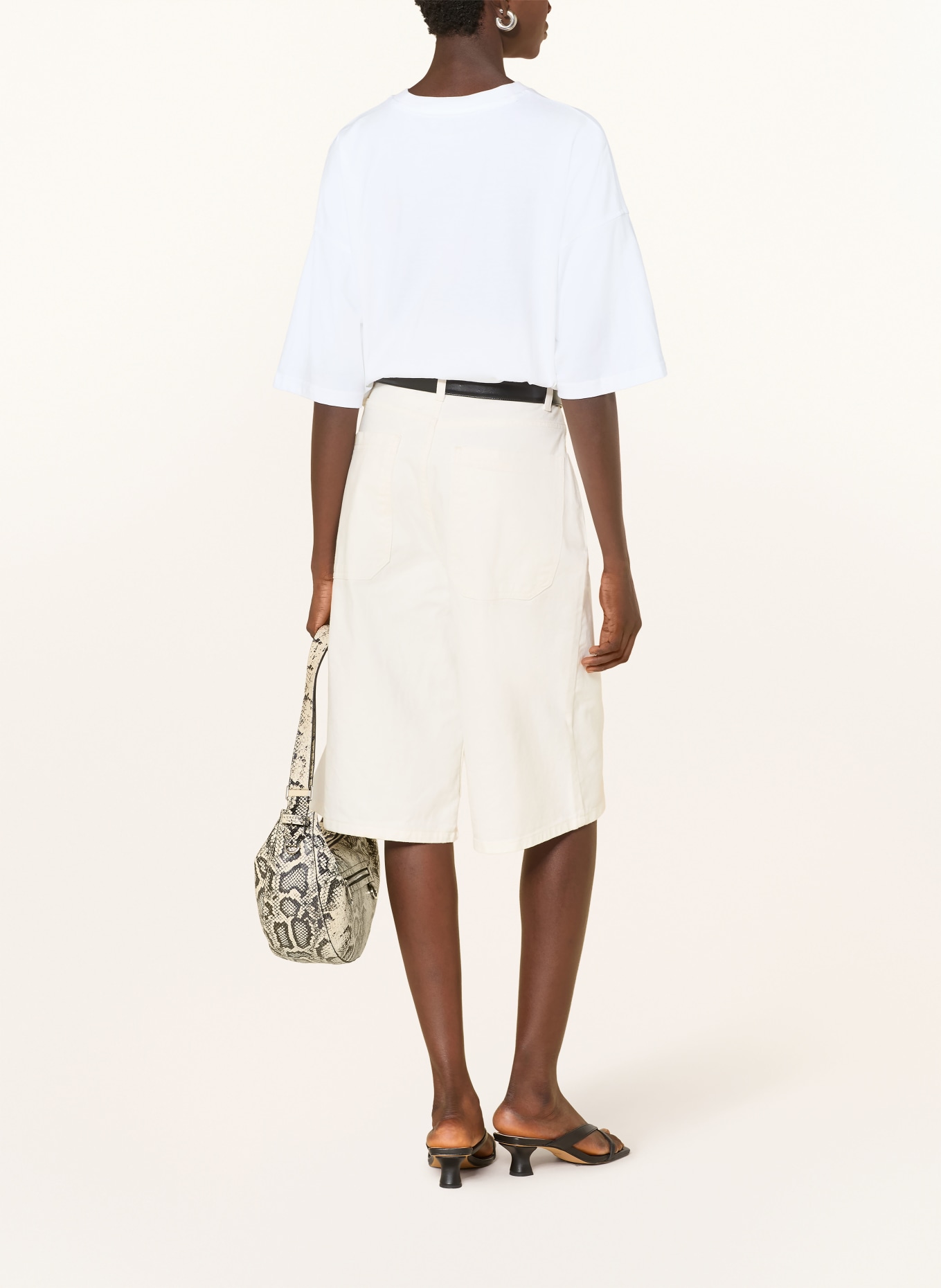 Calvin Klein Jeans Oversized-Shirt: WEISS