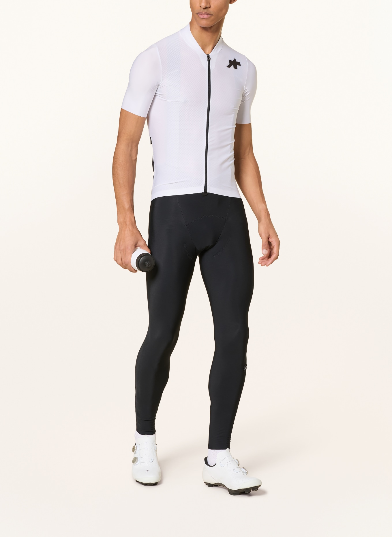 ASSOS MILLE GT S11 EVO cycling jersey: WHITE / BLACK