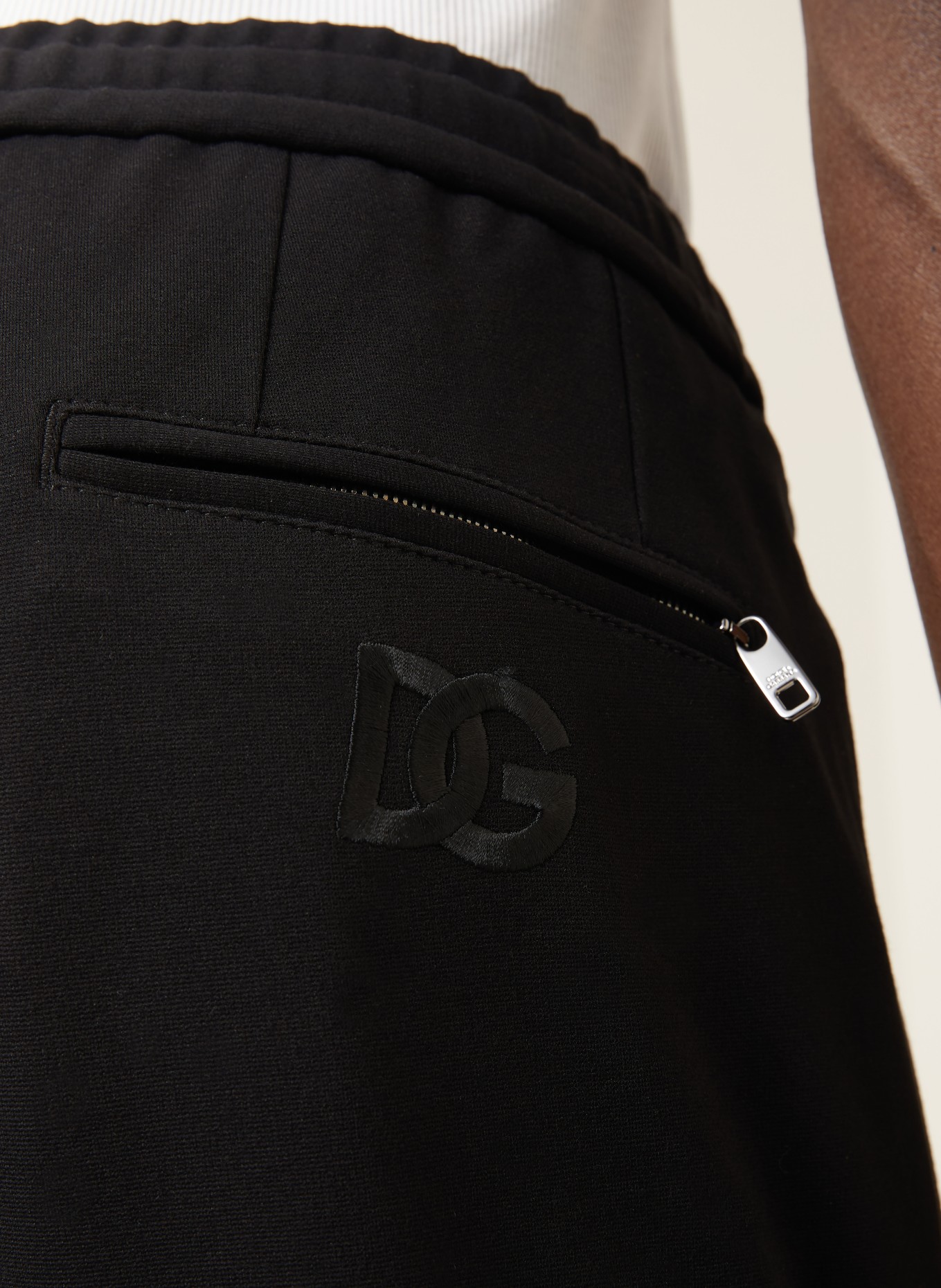 DOLCE & GABBANA Broek in joggingstijl: ZWART