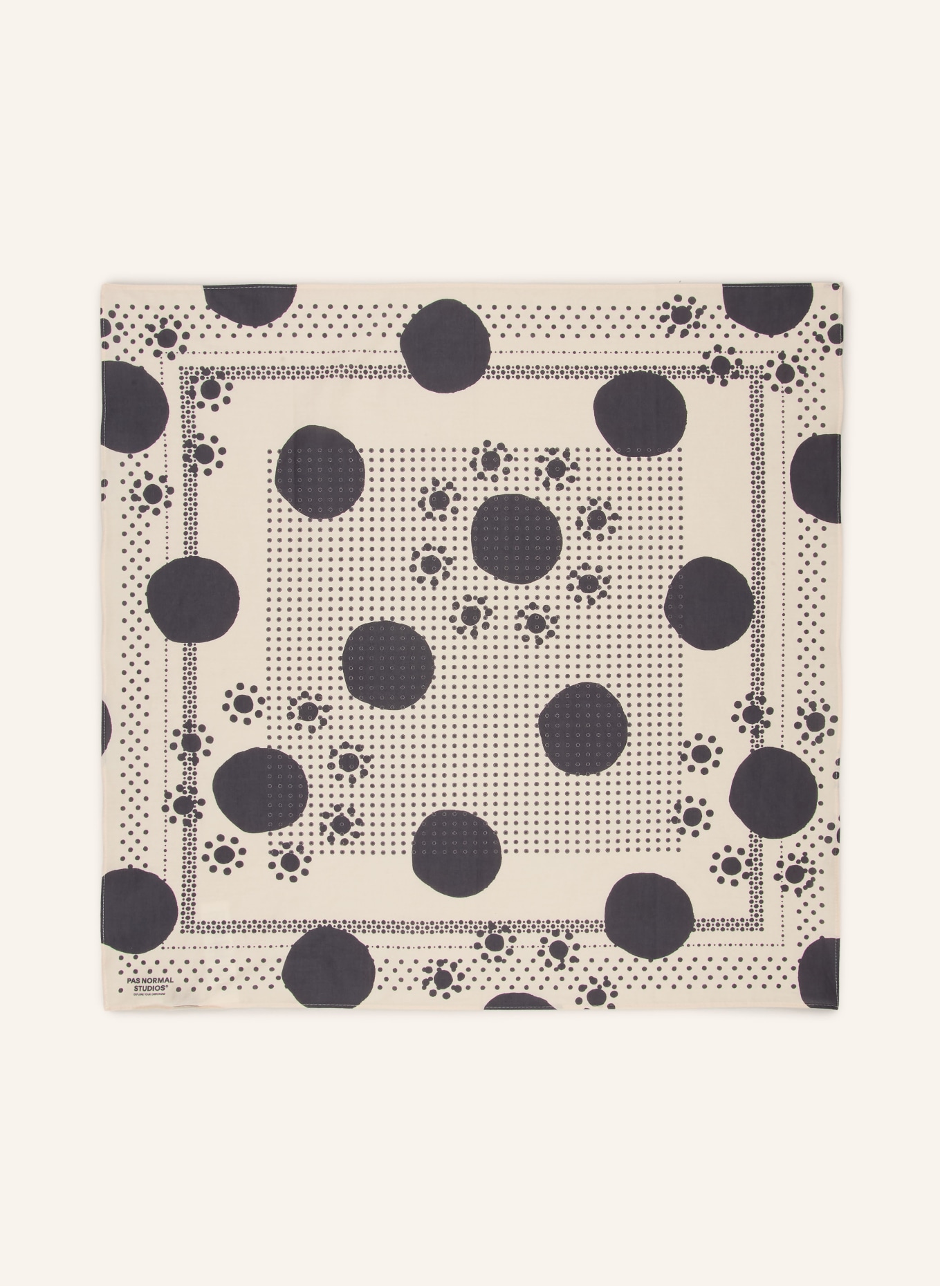 PAS NORMAL STUDIOS Tissu OFF-RACE: BEIGE / NOIR