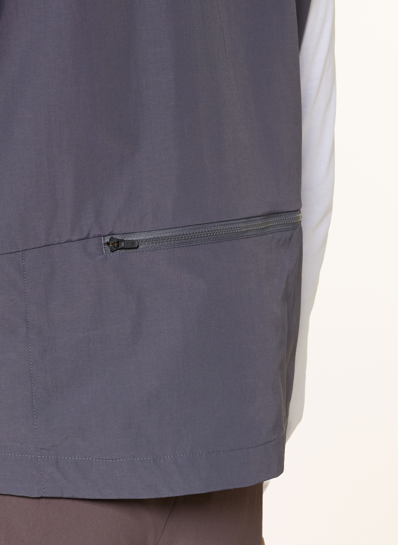 PAS NORMAL STUDIOS Gilet OFF-RACE: GRIS FONCÉ