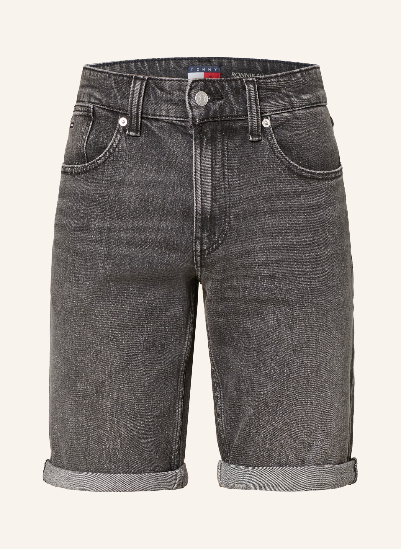 TOMMY JEANS Jeansshorts RONNIE Slim Fit: 1BZ Denim Black