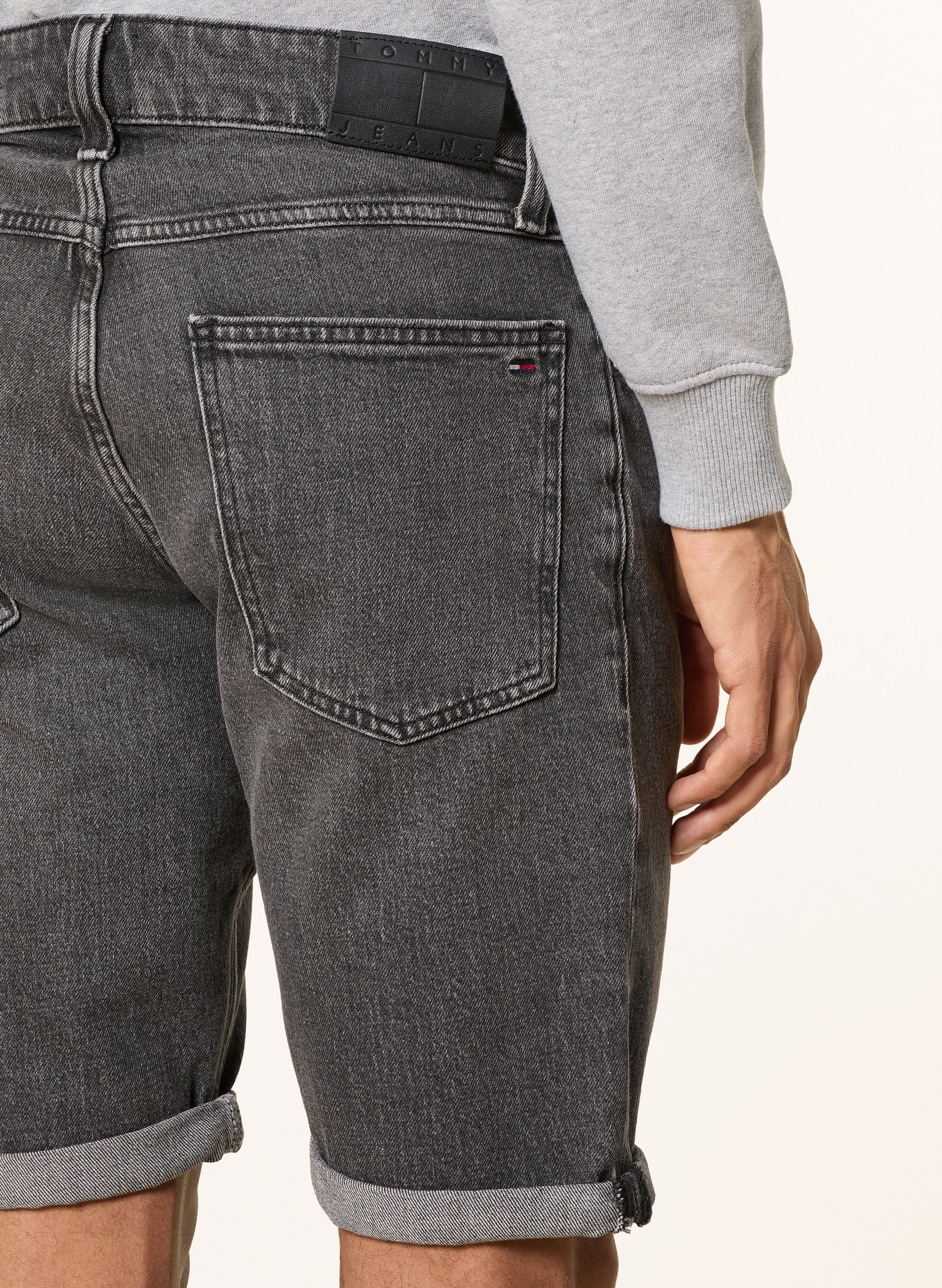 TOMMY JEANS Jeansshorts RONNIE Slim Fit: 1BZ Denim Black