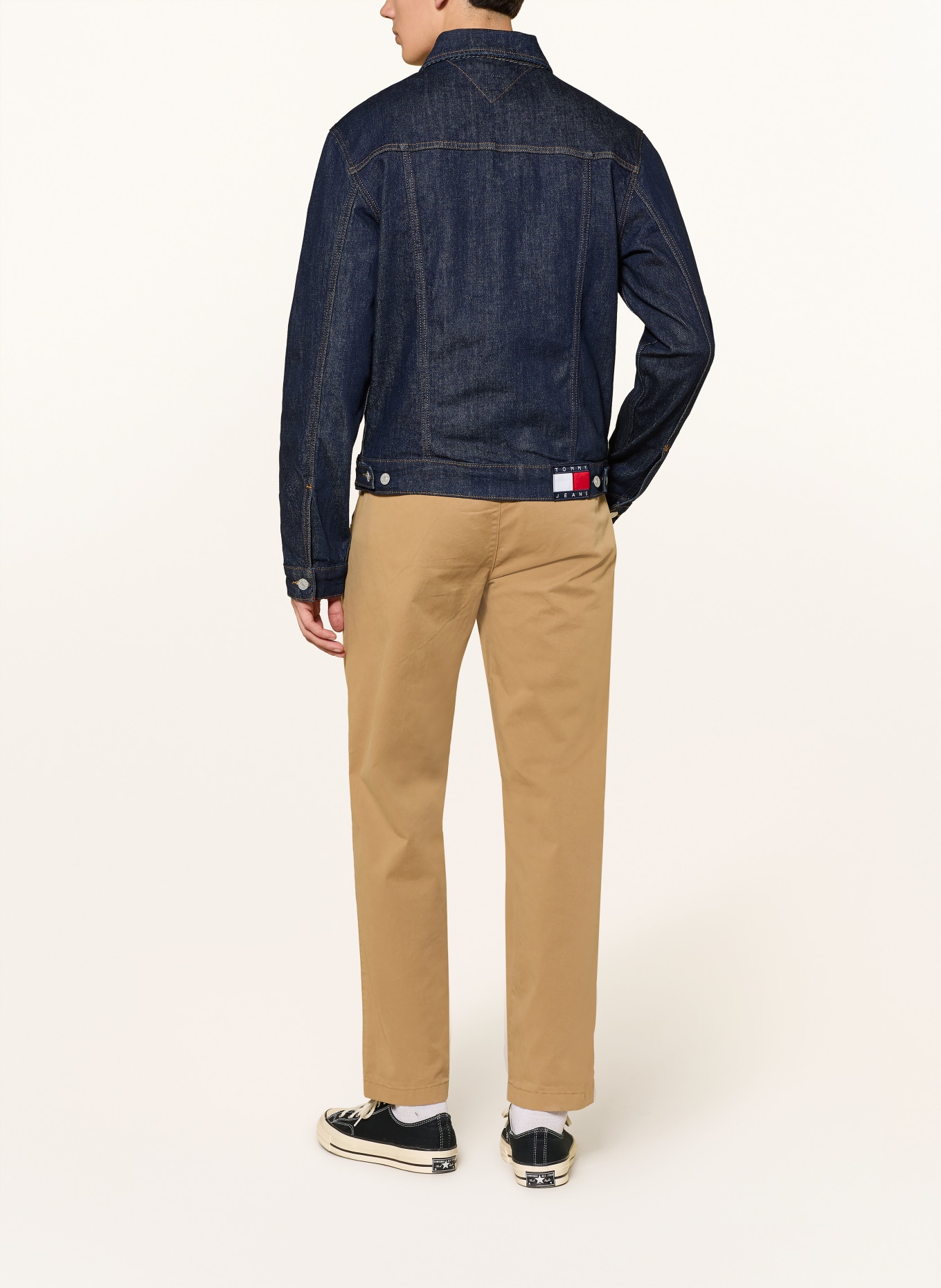 TOMMY JEANS RYAN denim jacket: 1BK Denim Dark