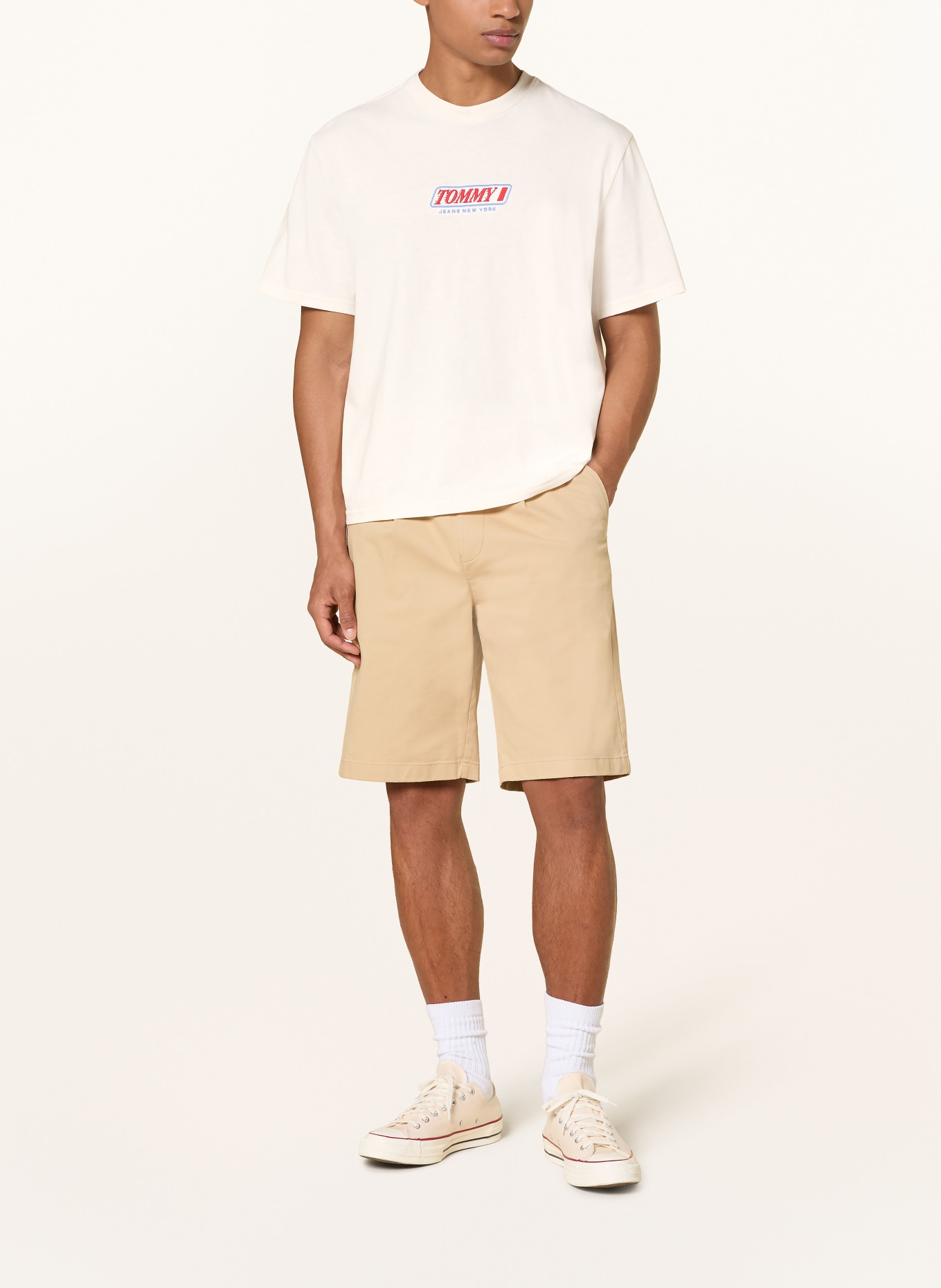 TOMMY JEANS T-Shirt: WEISS