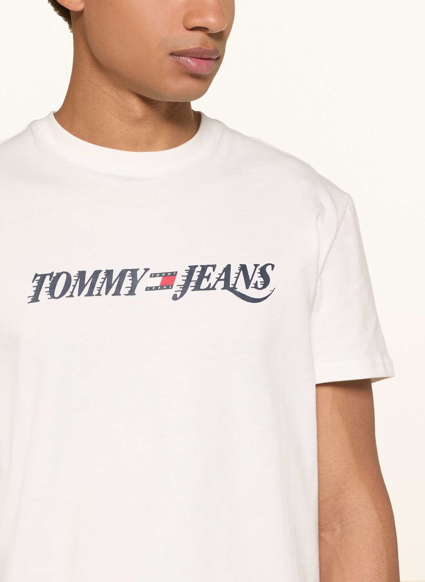 TOMMY JEANS T-Shirt: WEISS