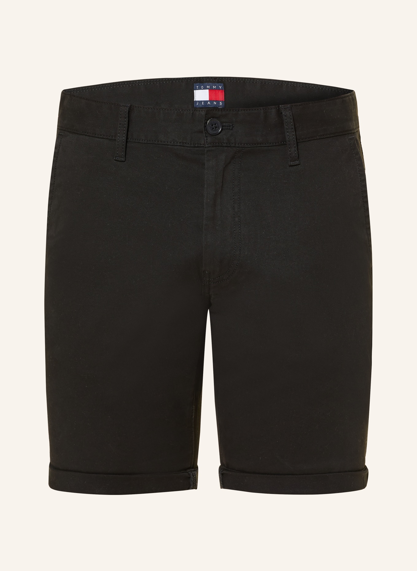 TOMMY JEANS korte broek: ZWART