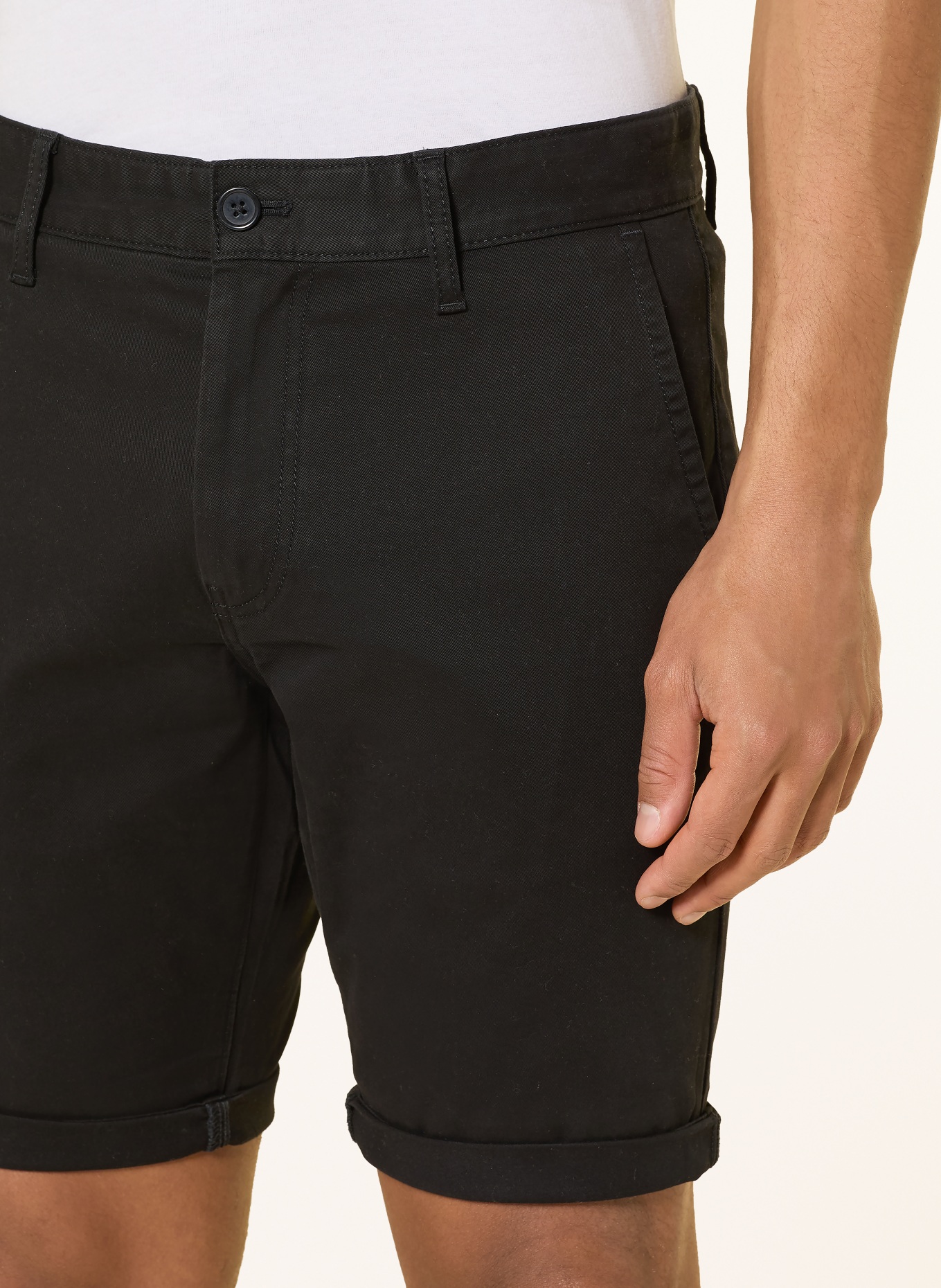 TOMMY JEANS korte broek: ZWART