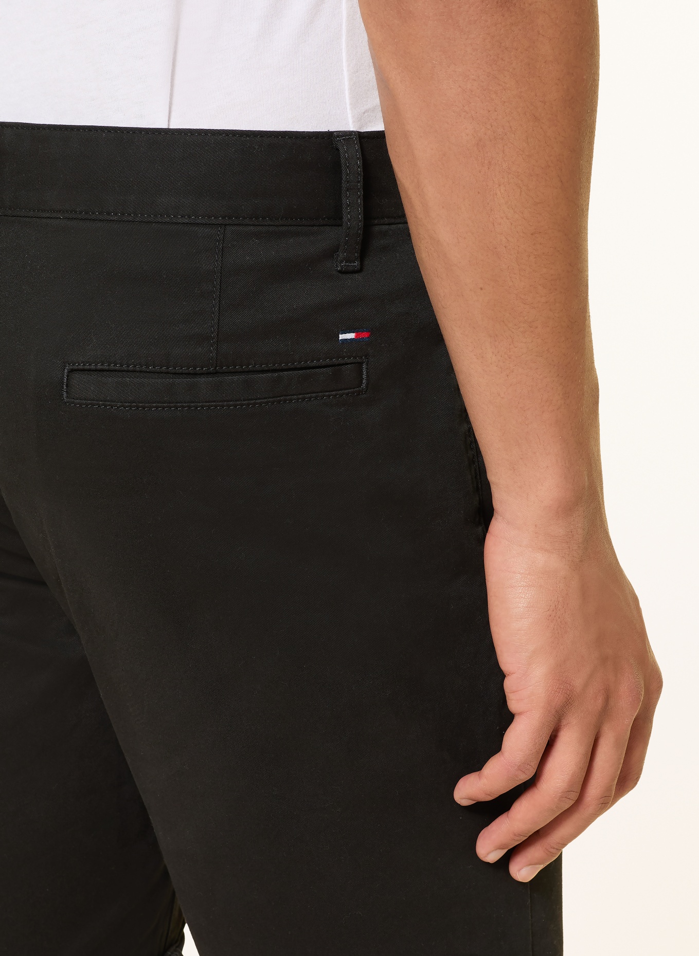 TOMMY JEANS korte broek: ZWART