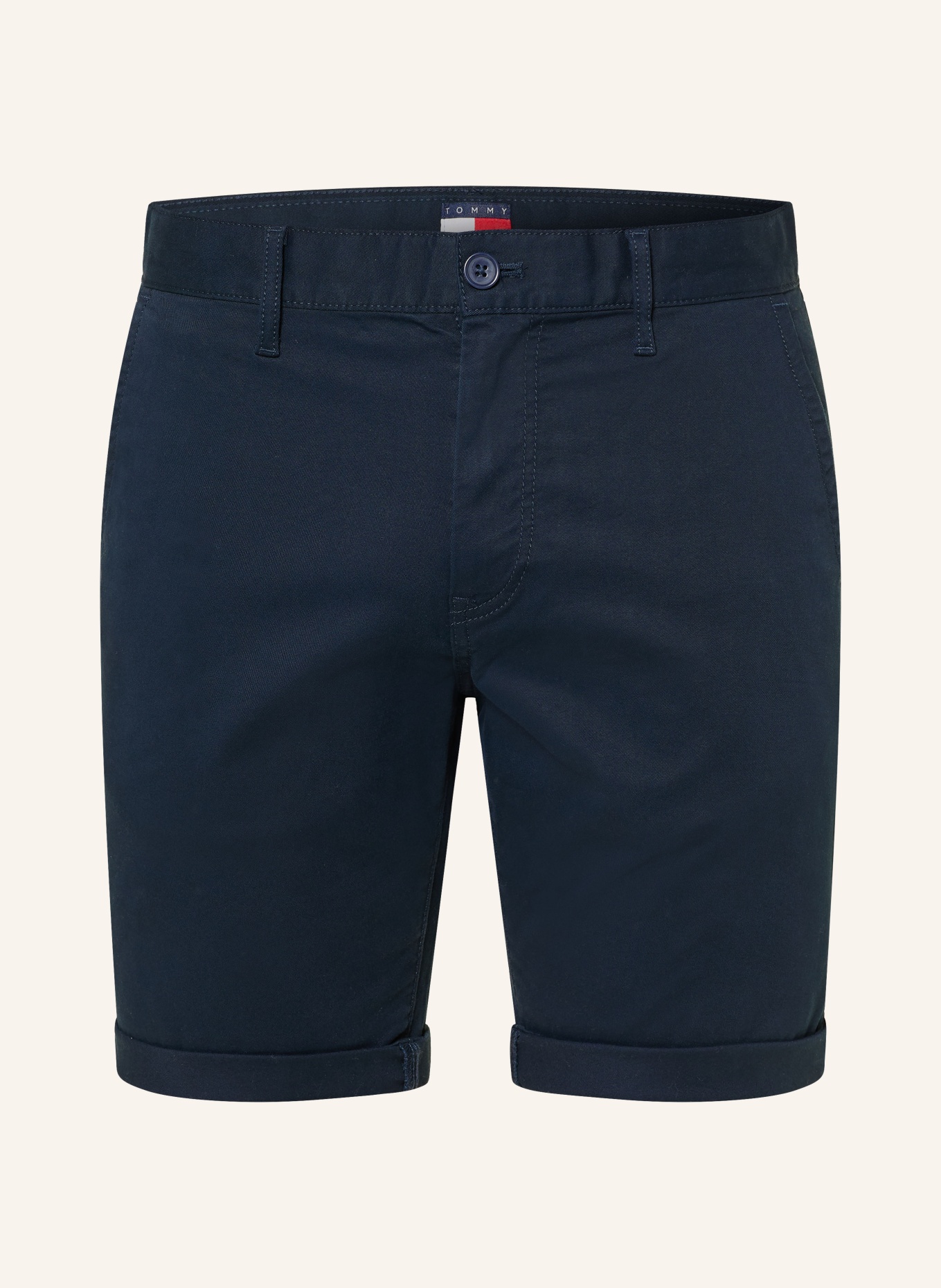 TOMMY JEANS korte broek: DONKERBLAUW