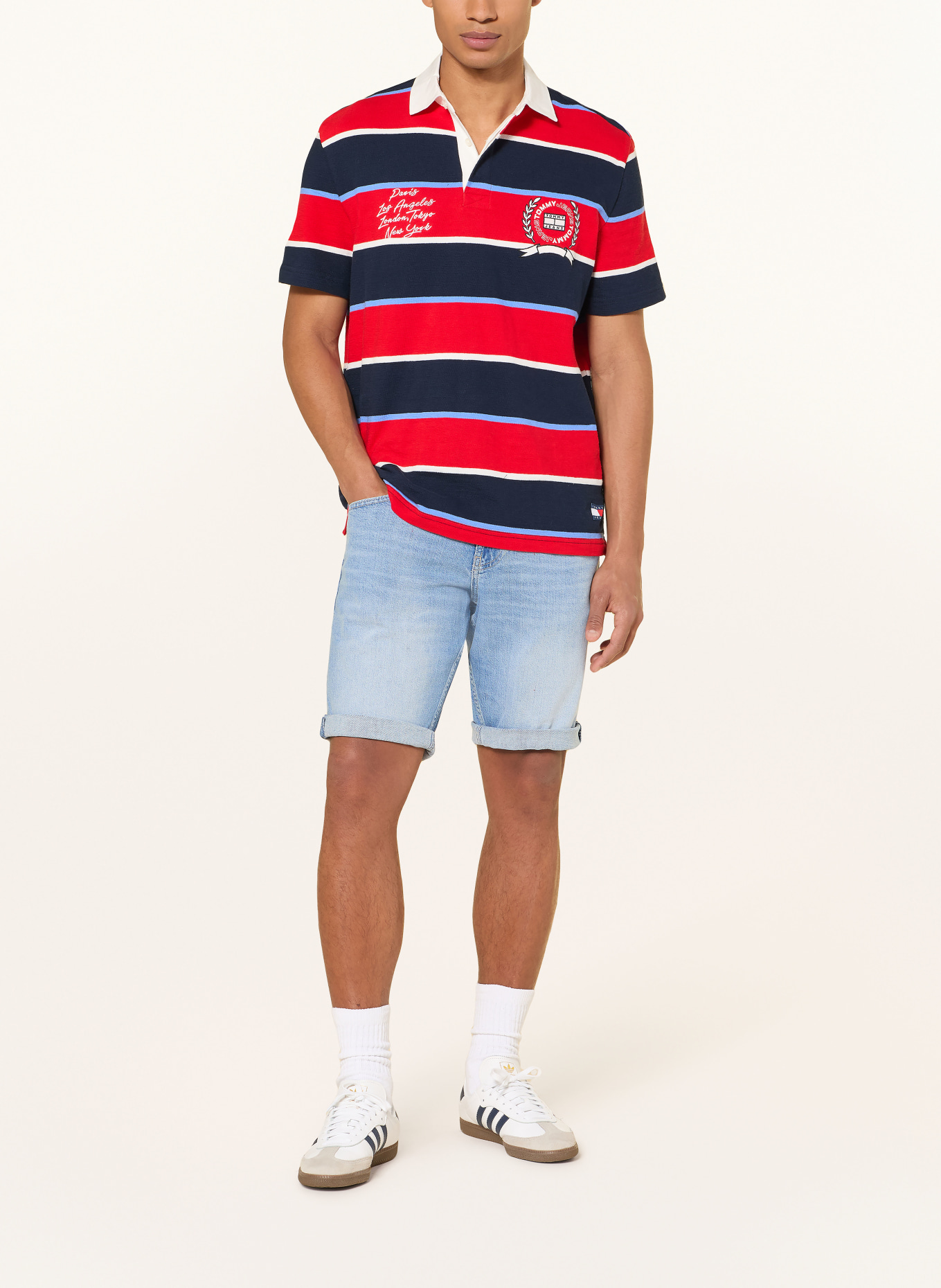TOMMY JEANS Jeansshorts RONNIE: HELLBLAU