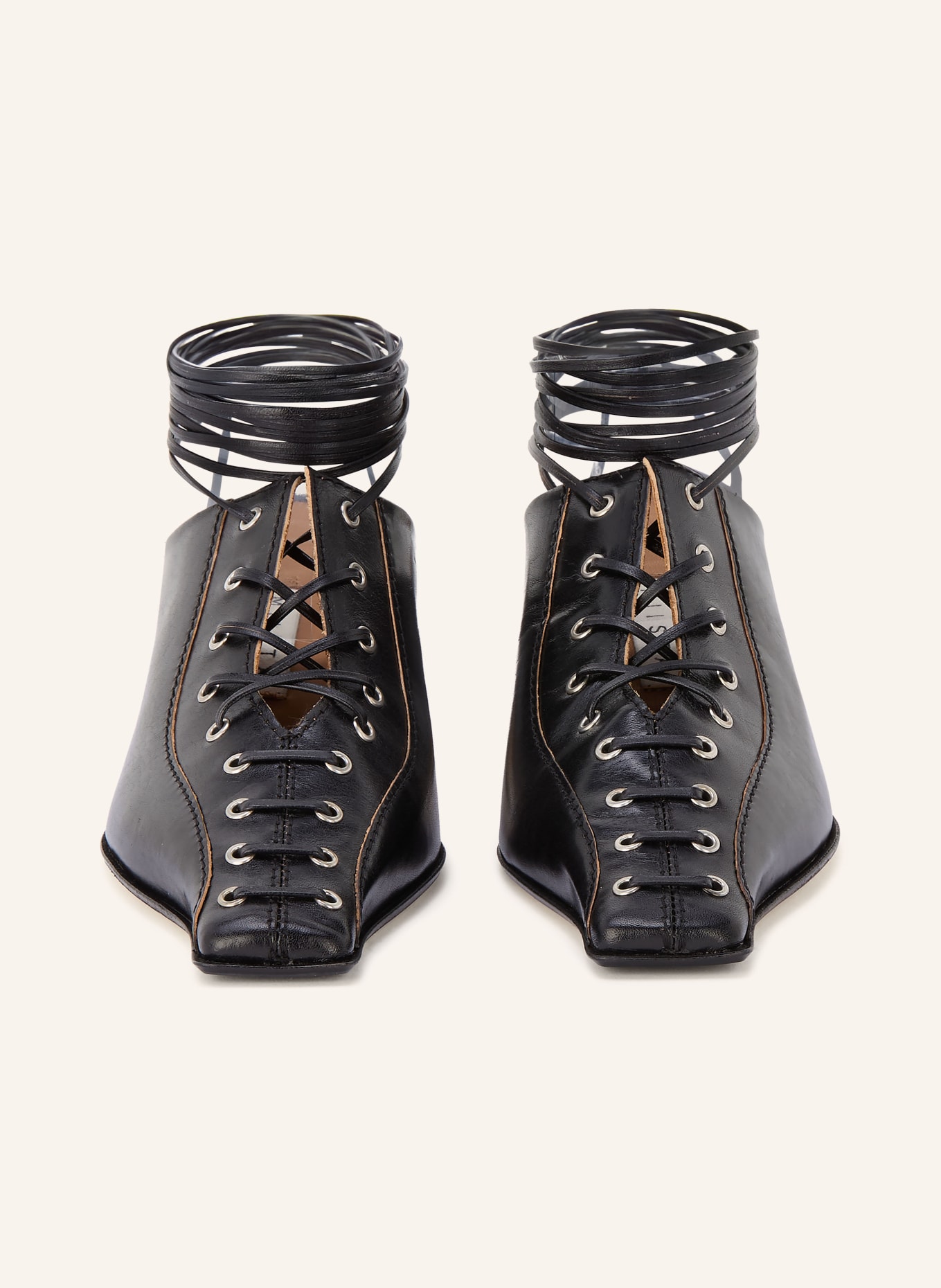 MIISTA Slingpumps ASIA: SCHWARZ