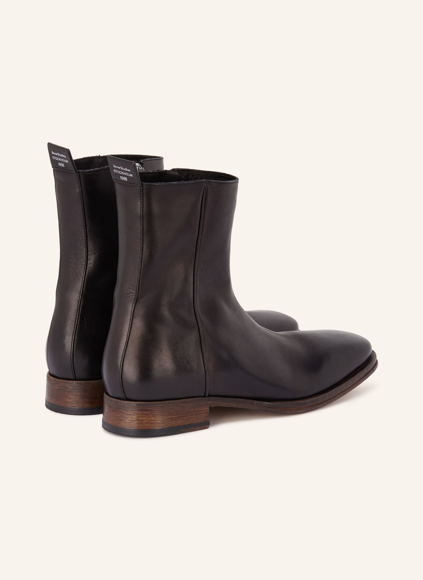 Acne Studios Boten: ZWART