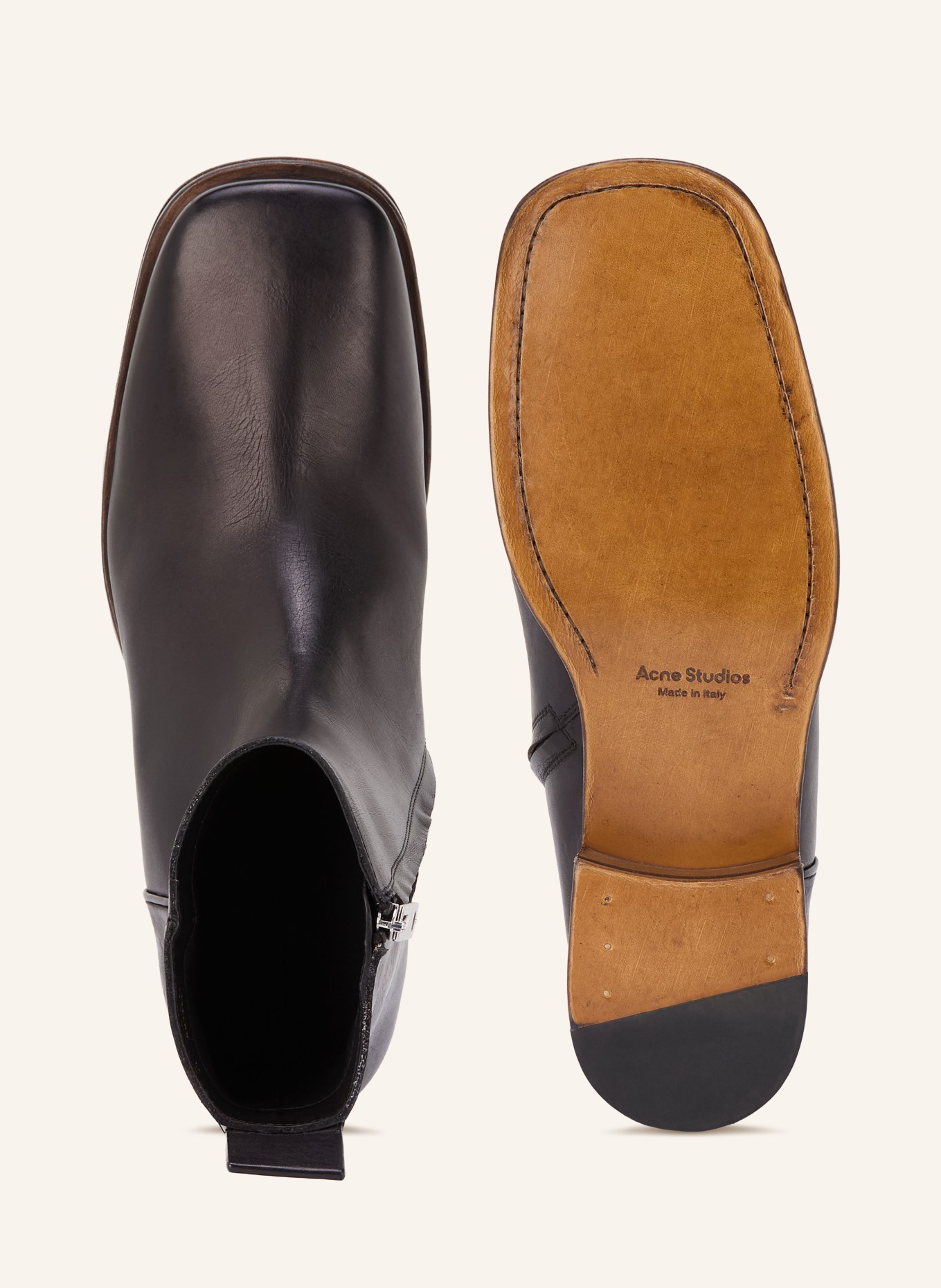 Acne Studios Boten: ZWART