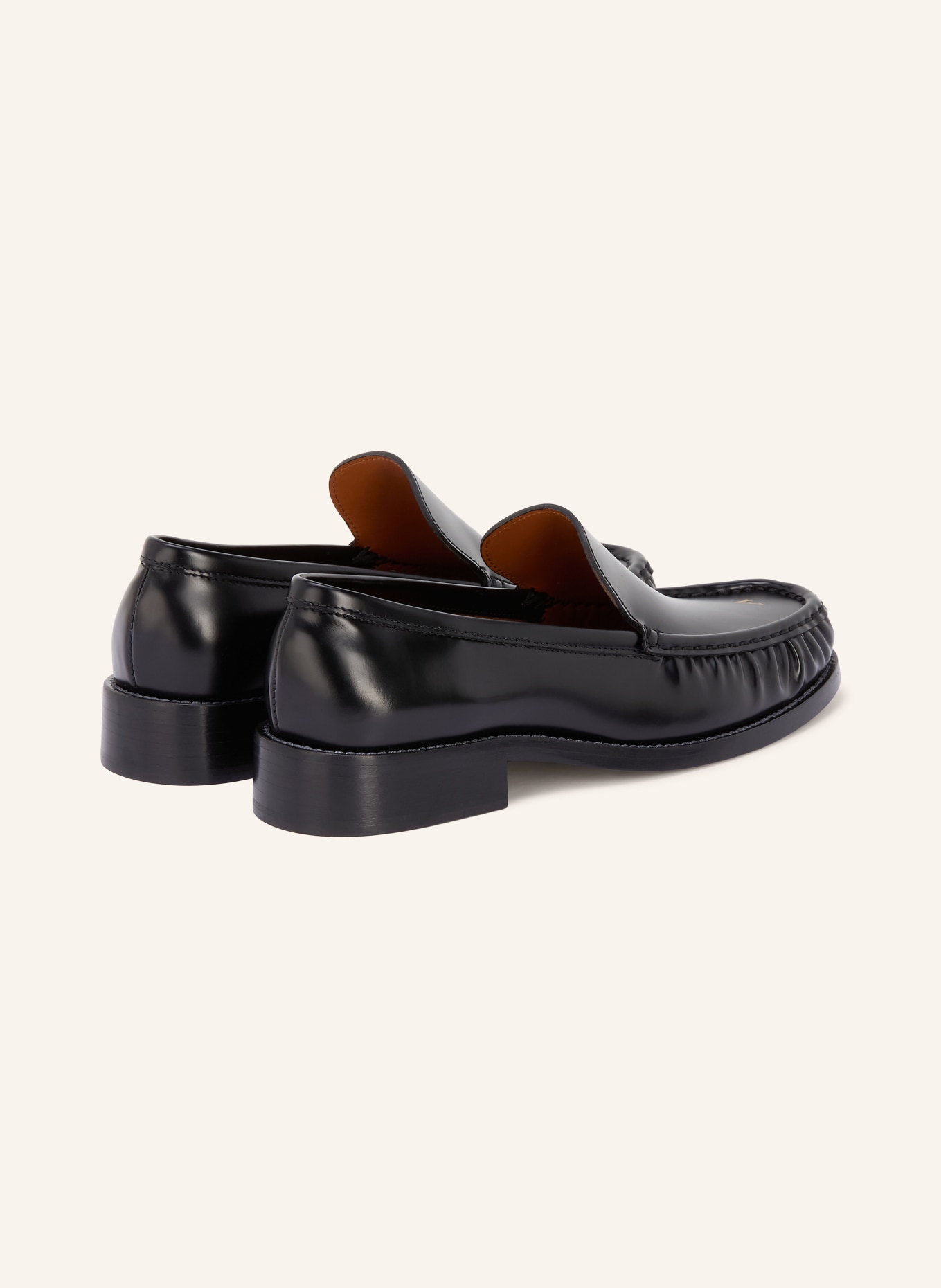 Acne Studios Loafers: BLACK