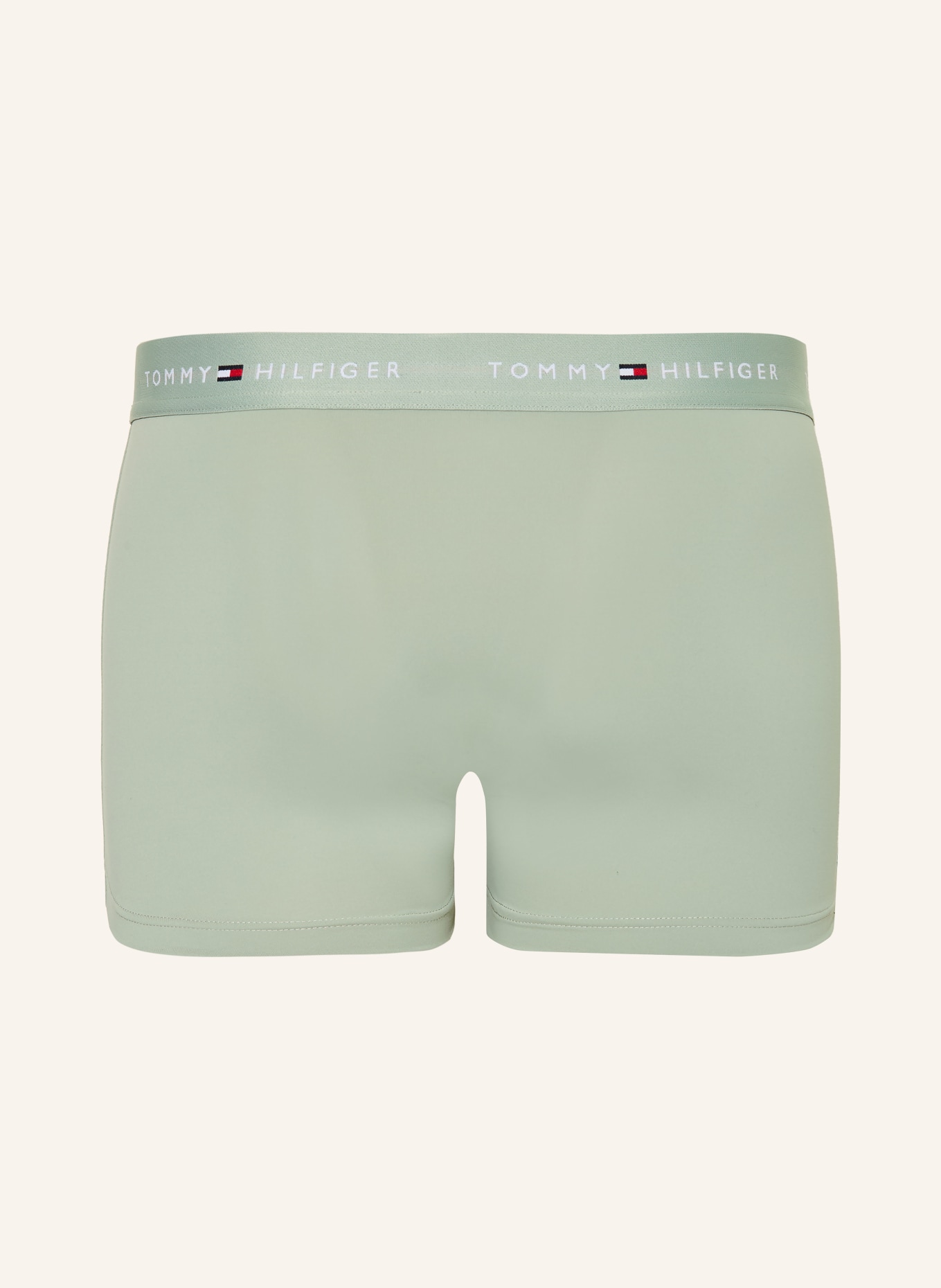 TOMMY HILFIGER Lot de 3 boxers: KAKI / MENTHE / NOIR