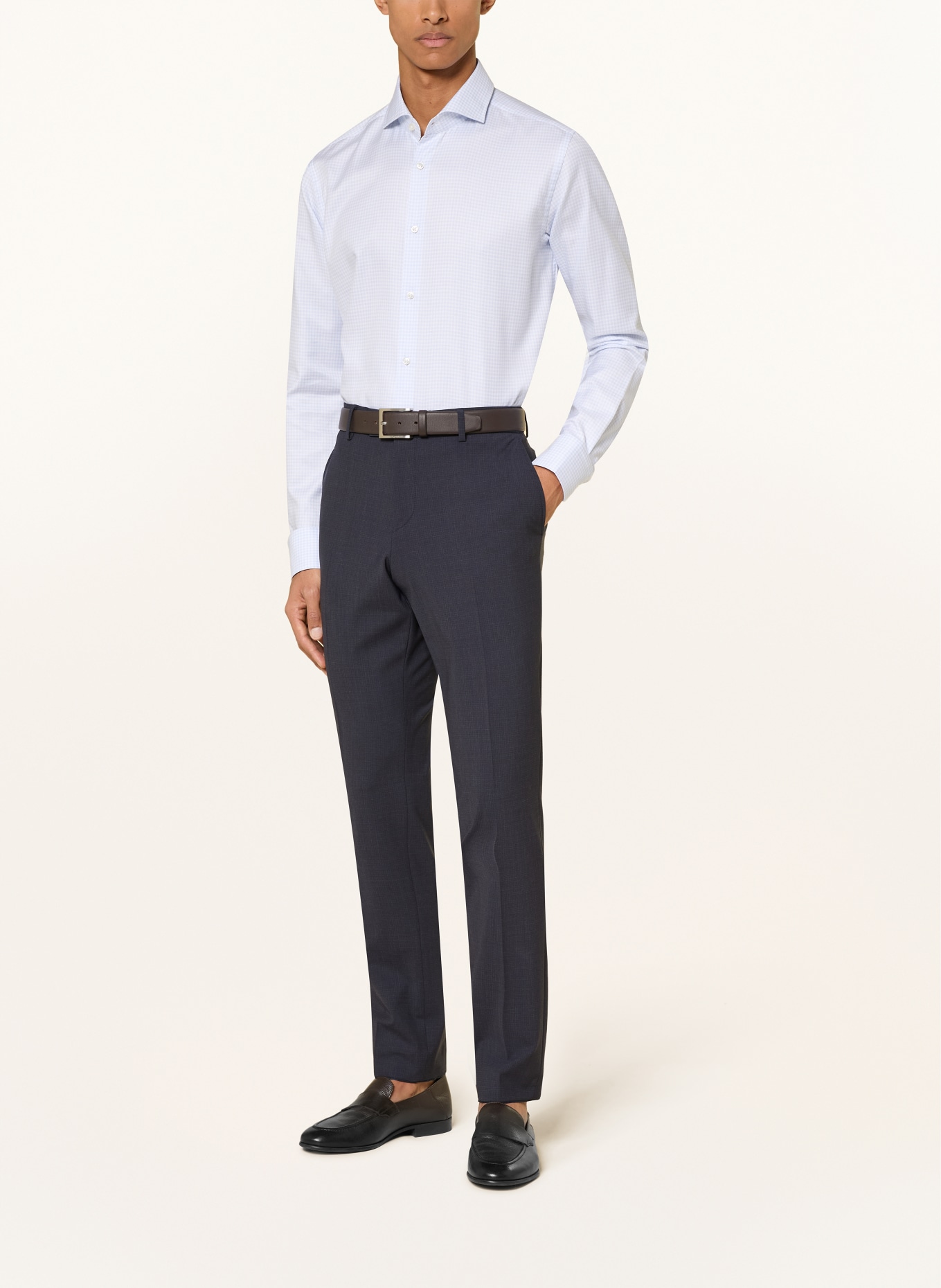 BOSS Hemd JOE Regular Fit: HELLBLAU / WEISS