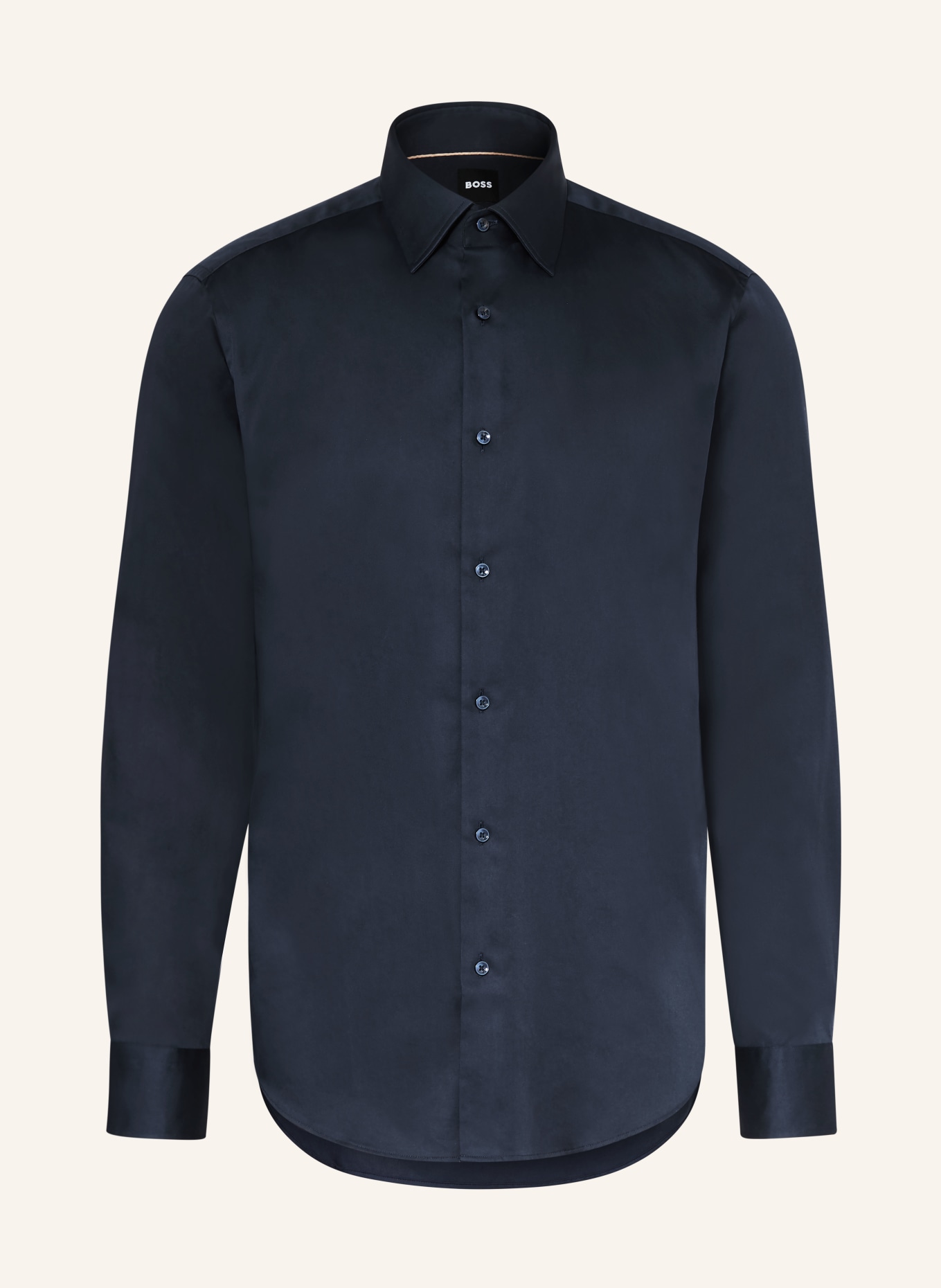 BOSS Overhemd JOE Regular Fit: DONKERBLAUW