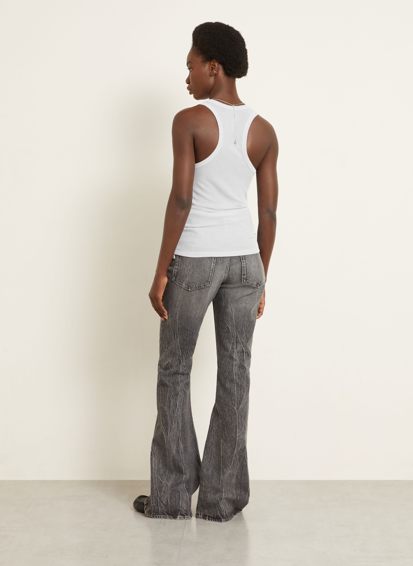 Acne Studios Haut: GRIS CLAIR