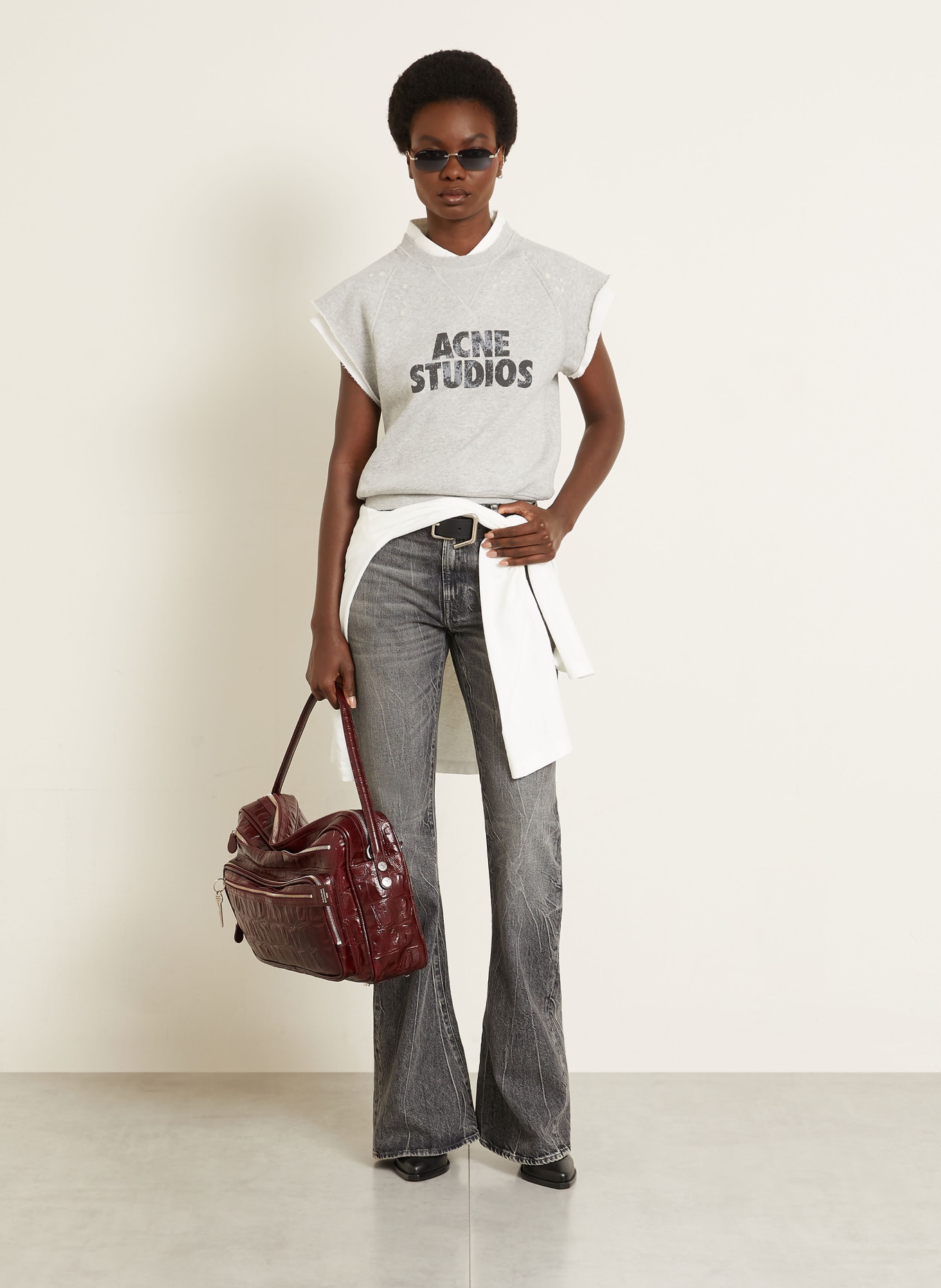 Acne Studios Sweatshirt: GRIJS