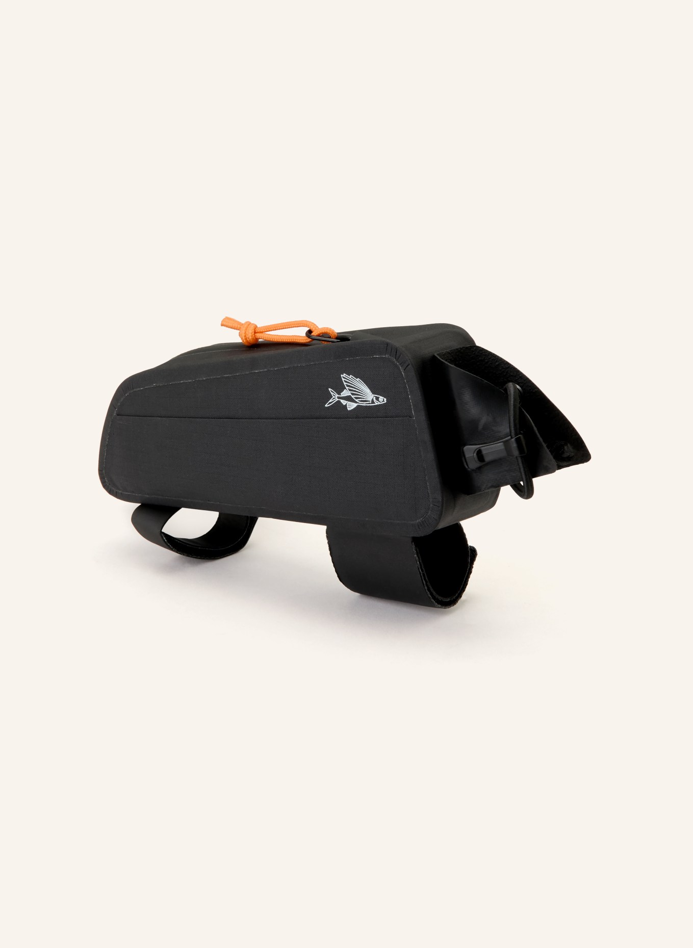 CAFÉ DU CYCLISTE Fahrradtasche TOP TUBE: SCHWARZ