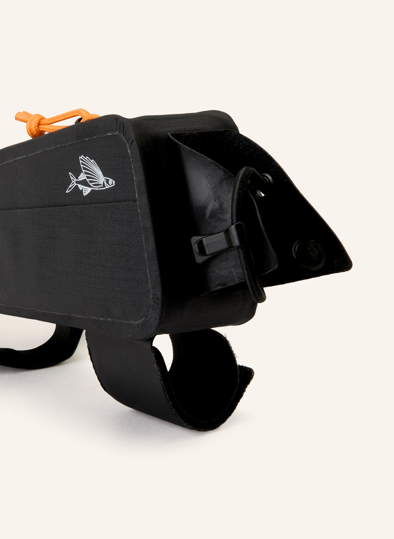 CAFÉ DU CYCLISTE Fahrradtasche TOP TUBE: SCHWARZ