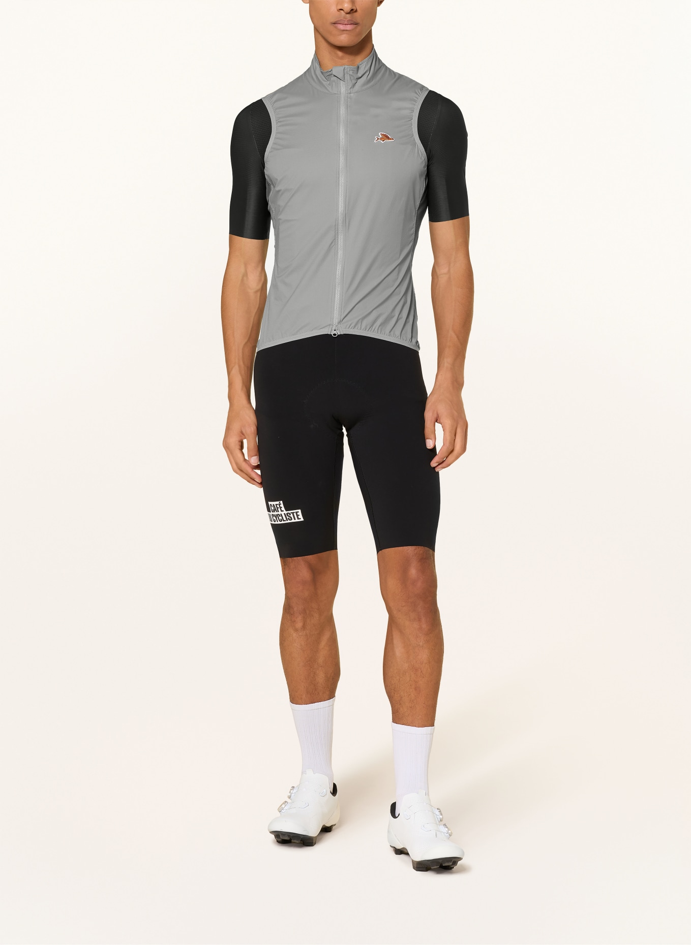 CAFÉ DU CYCLISTE Fietsvest EDITH: GRIJS