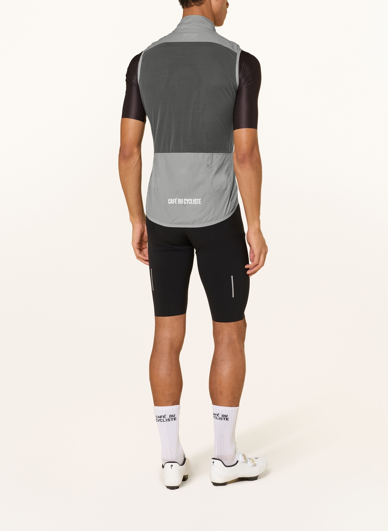 CAFÉ DU CYCLISTE Fietsvest EDITH: GRIJS