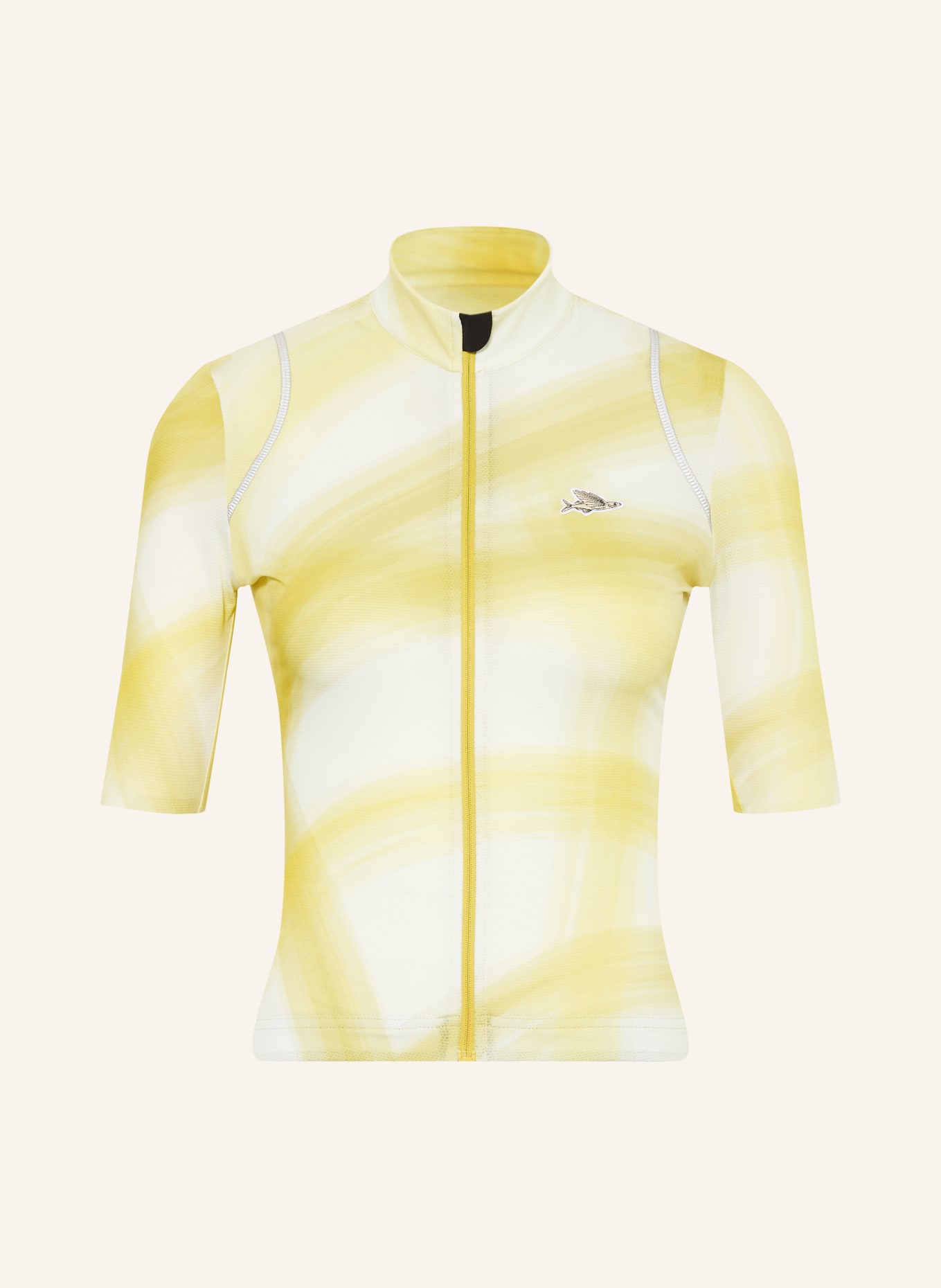 CAFÉ DU CYCLISTE Fietsshirt MONA: LICHTGEEL / GEEL