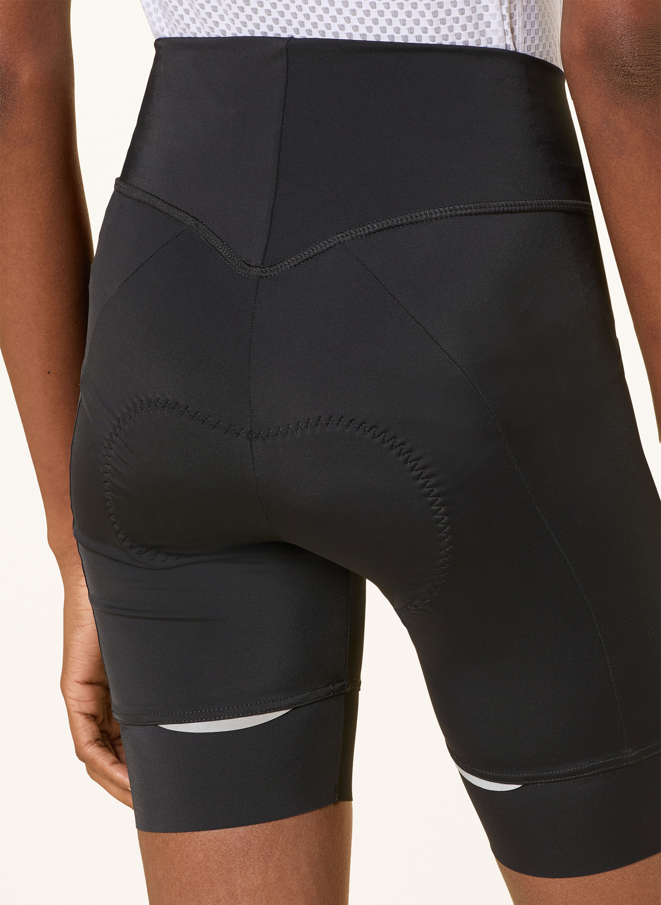 CAFÉ DU CYCLISTE Pantaloni de ciclism cu inserții căptușite: NEGRU