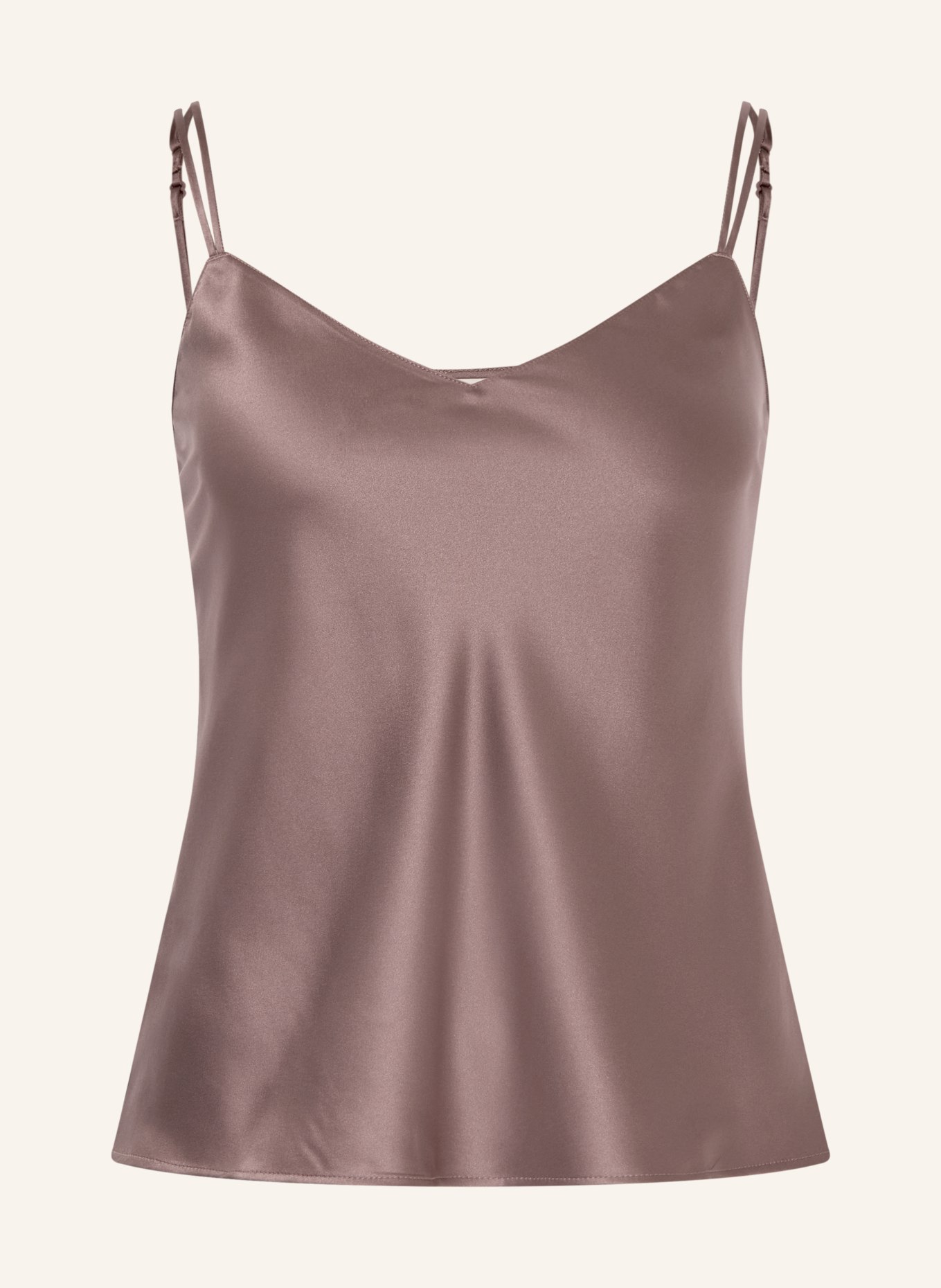 Calvin Klein Slaaptop van satijn: TAUPE