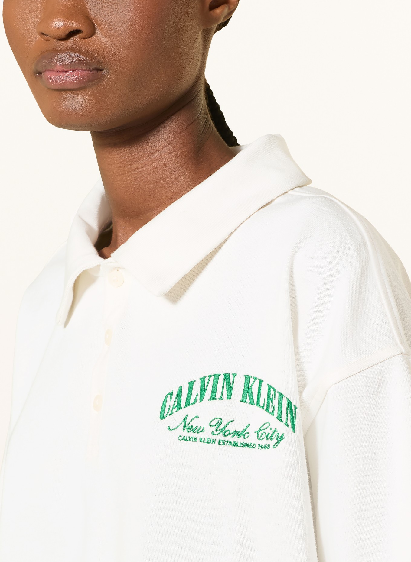 Calvin Klein Lounge-Shirt: WEISS