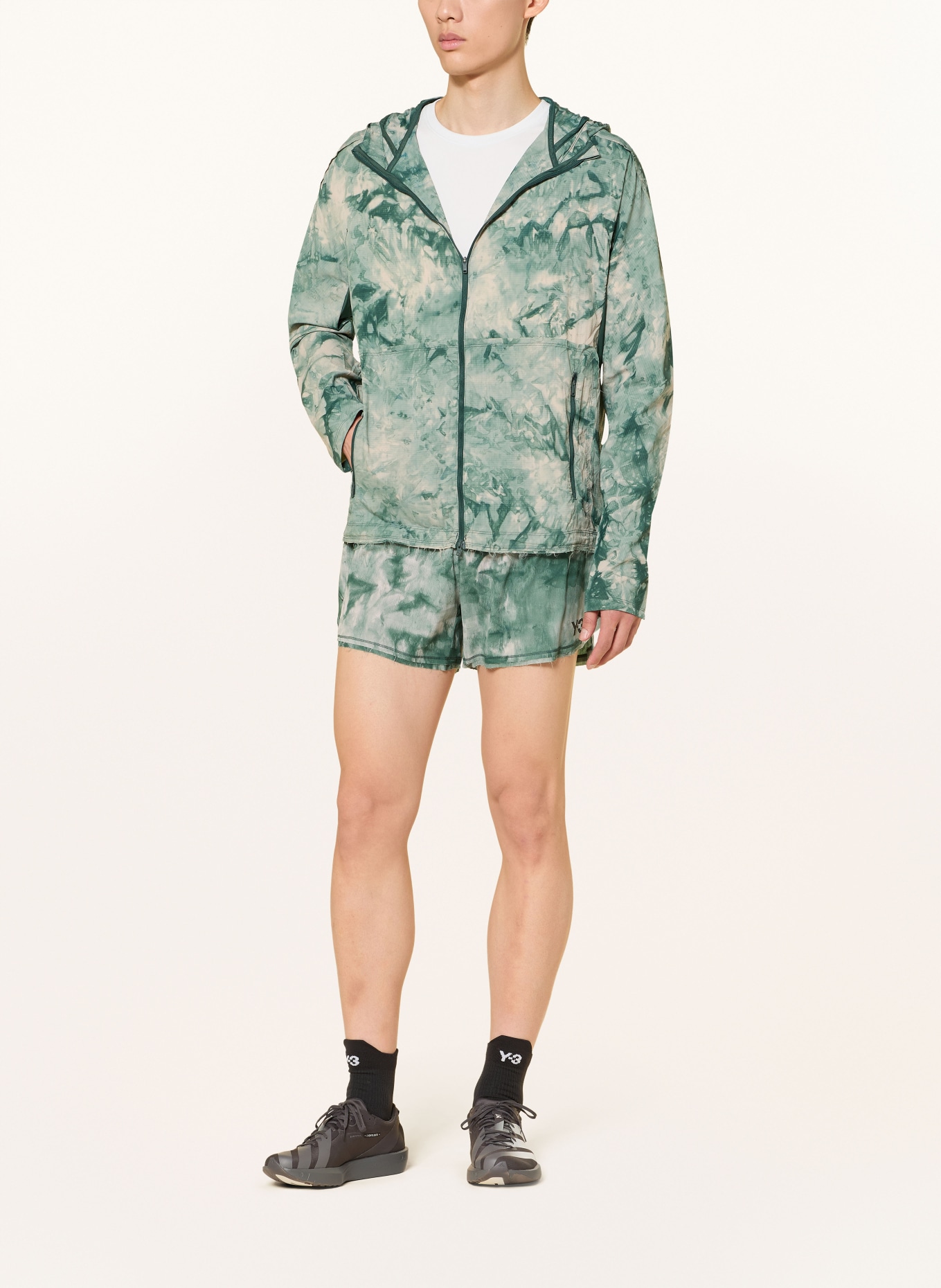 Y-3 Running jacket: GREEN