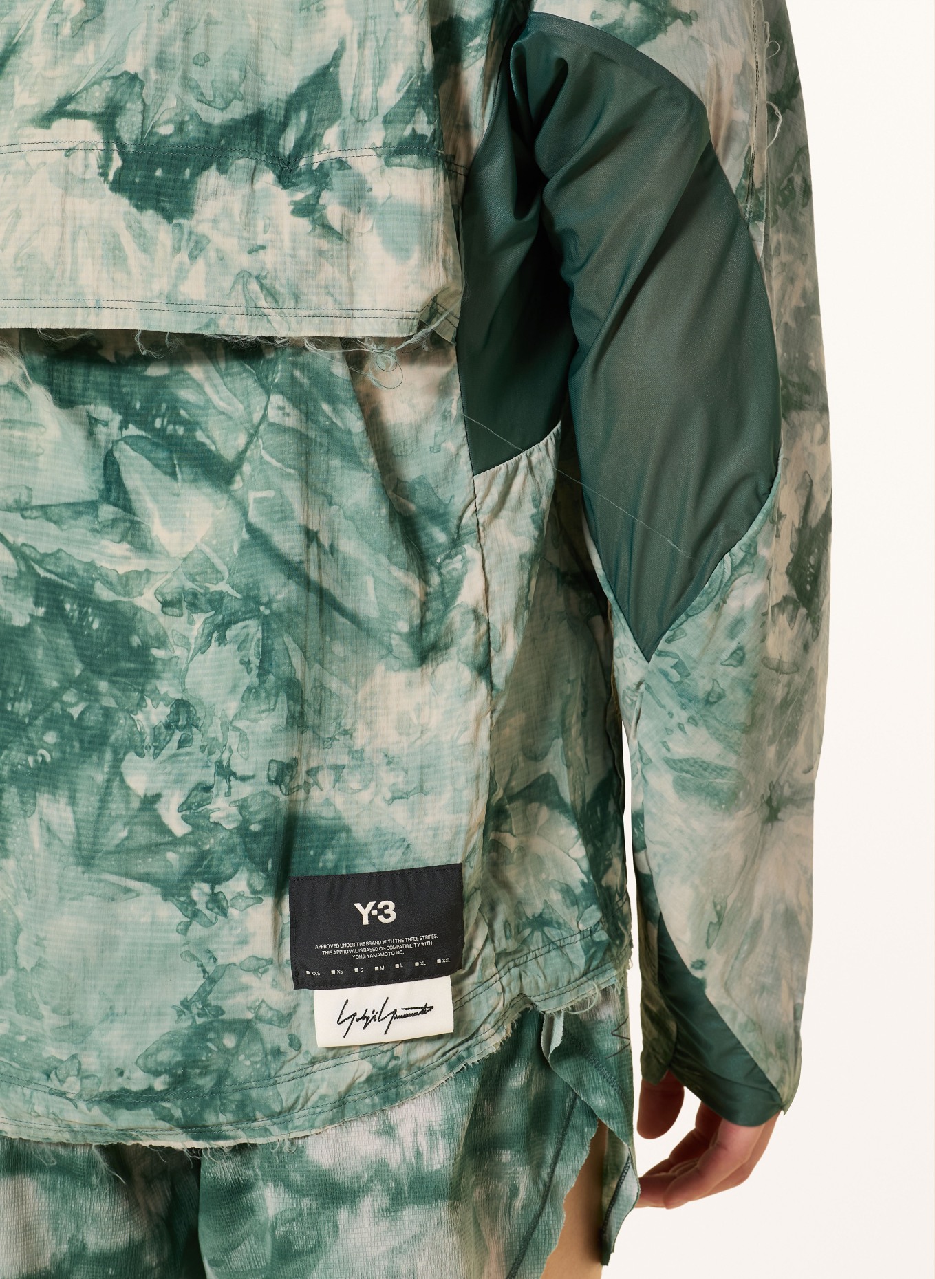 Y-3 Running jacket: GREEN