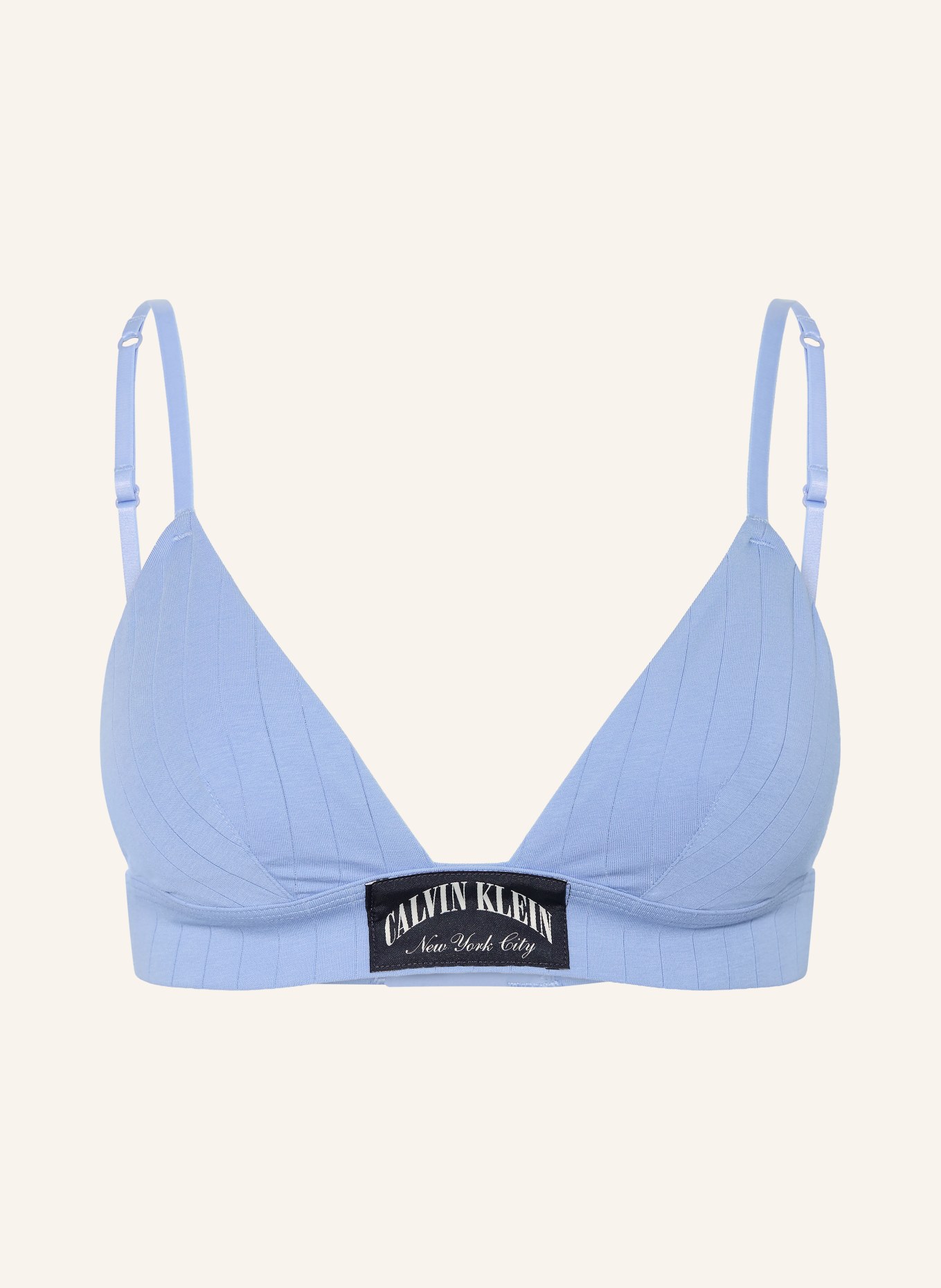 Calvin Klein Triangel-bh HERITAGE CLASSIC COTTON STRETCH: BLAUW