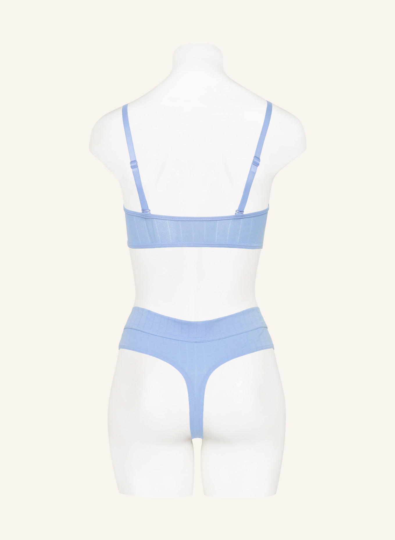 Calvin Klein Bandeau-bh HERITAGE CLASSIC COTTON STRETCH: BLAUW / ZWART