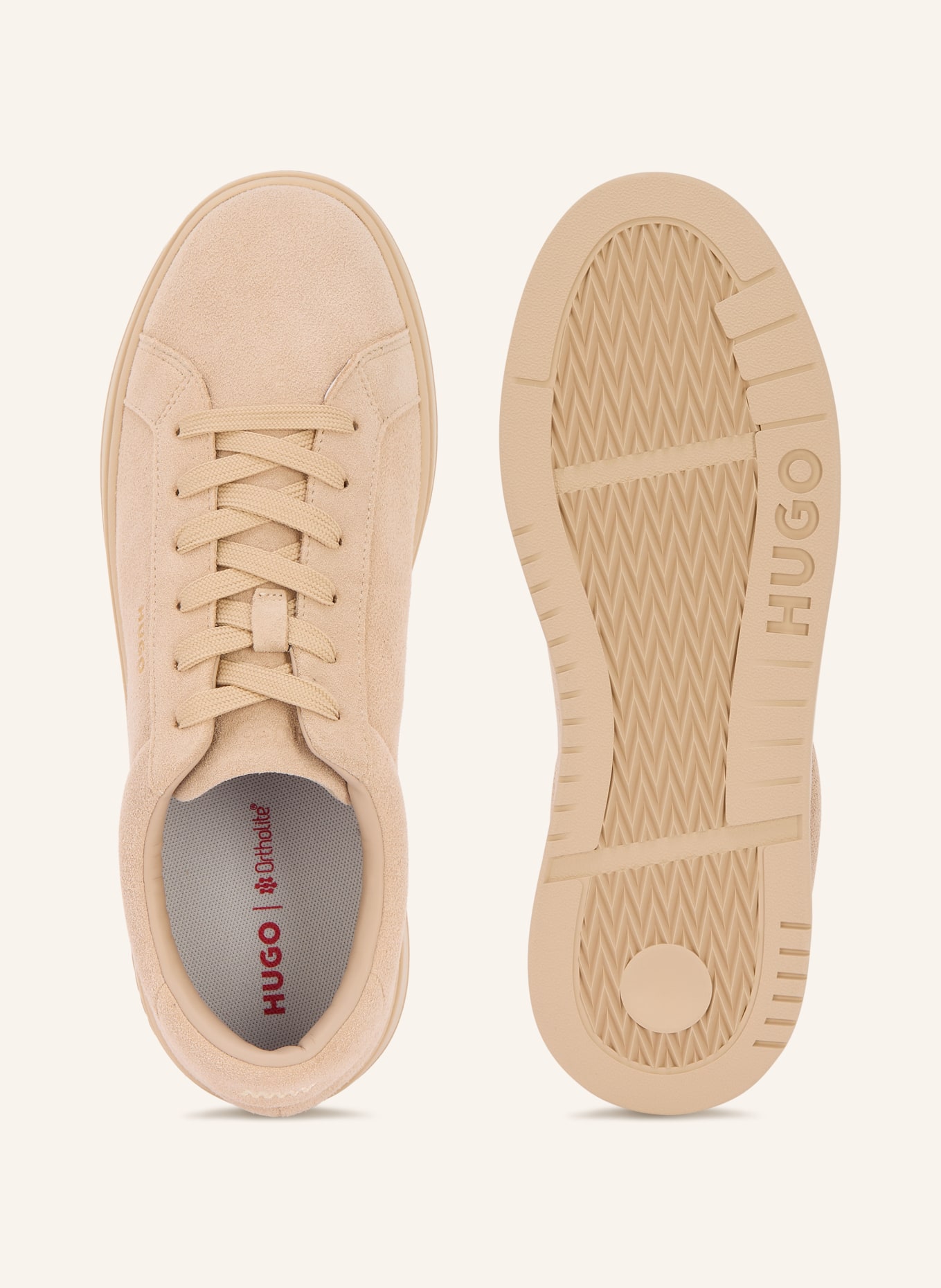 HUGO NESTON Sneakers: BEIGE