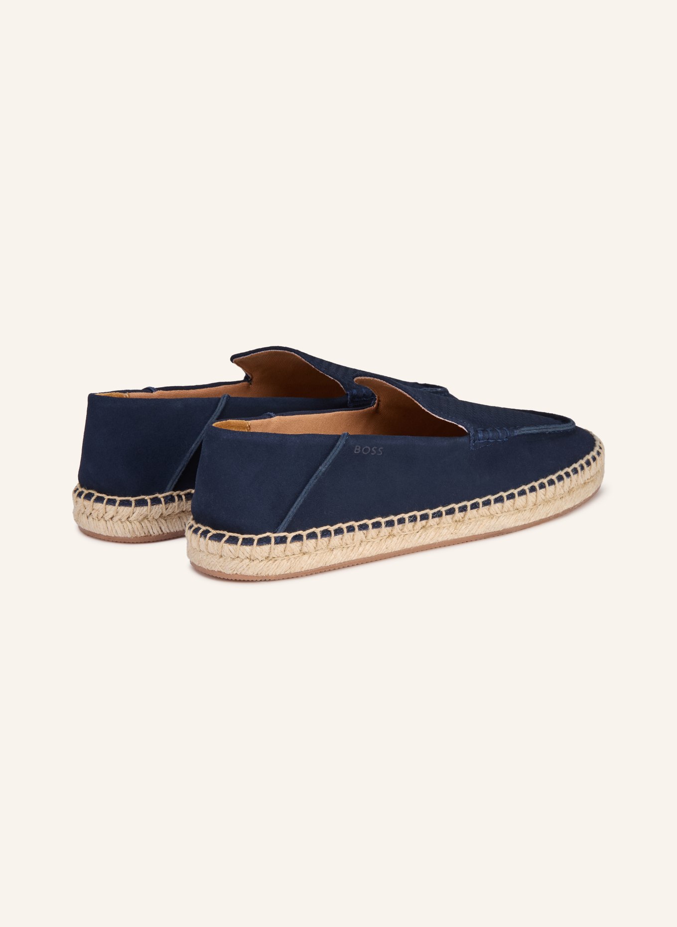 BOSS Espadrilles MADEIRA: DONKERBLAUW